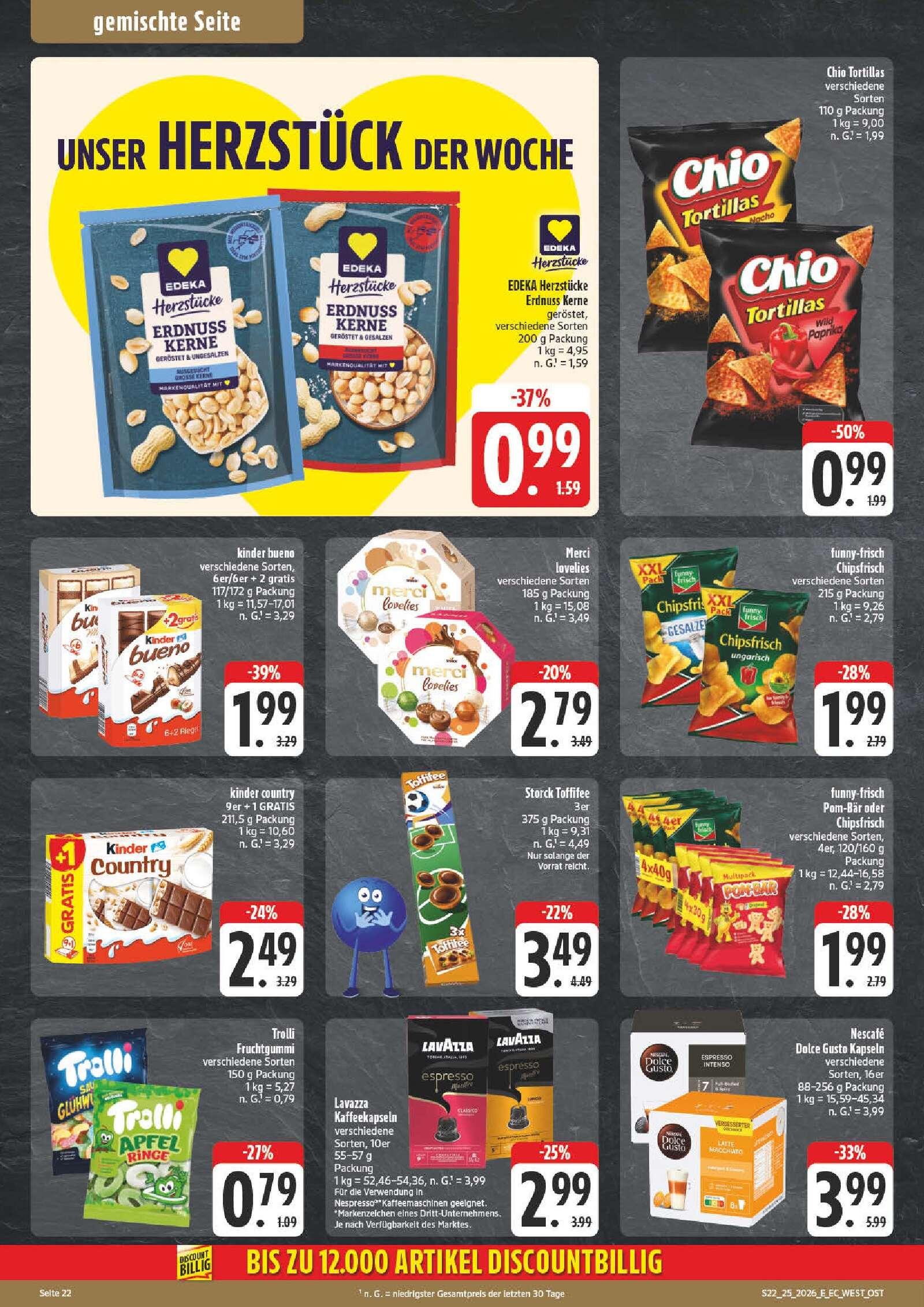 Edeka Prospekt ab Montag - Bayern Nord Seite 22