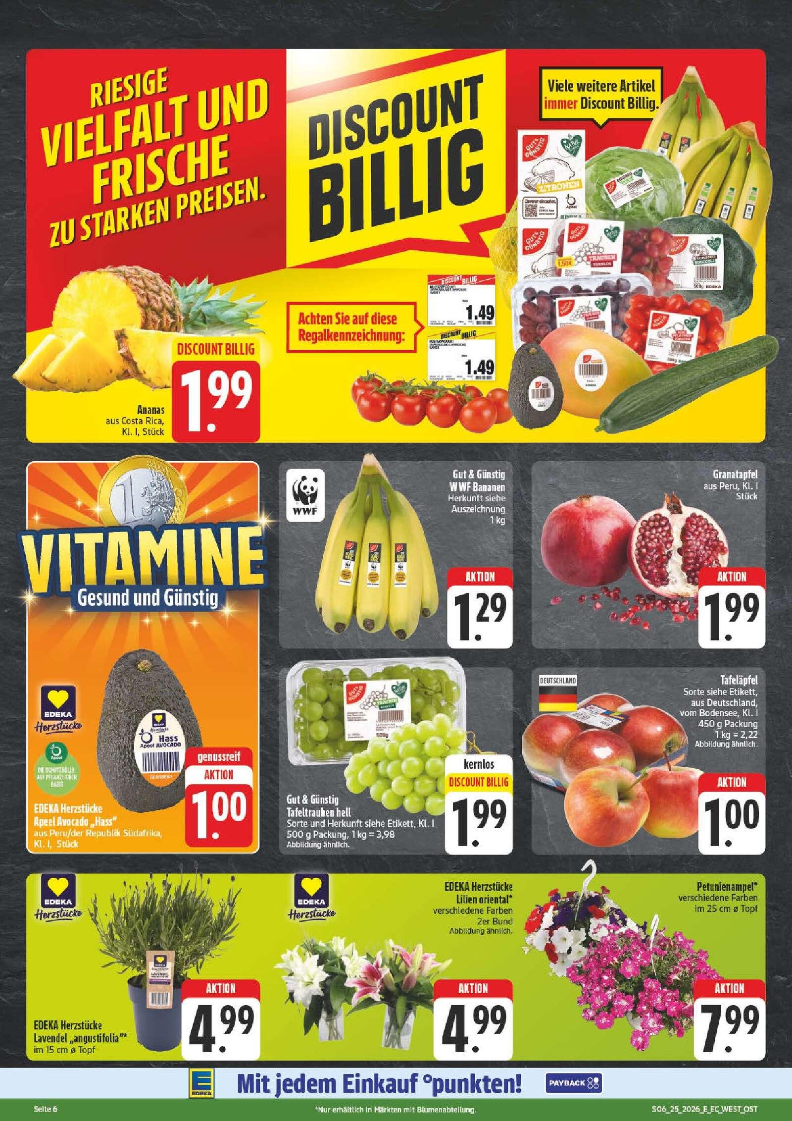 Edeka Prospekt ab Montag - Bayern Nord Seite 6