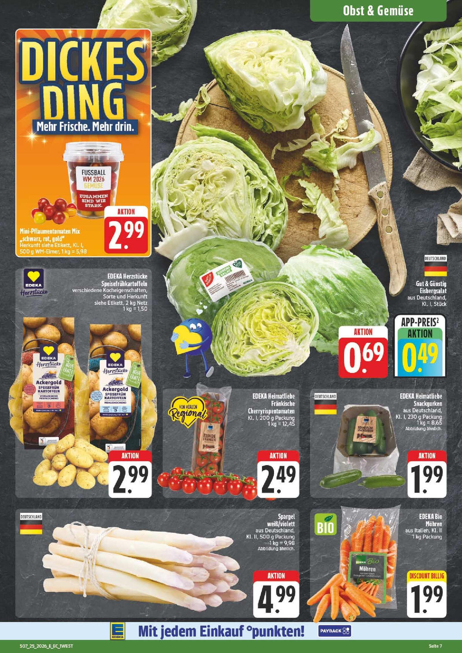 Edeka Prospekt ab Montag - Bayern Nord Seite 7