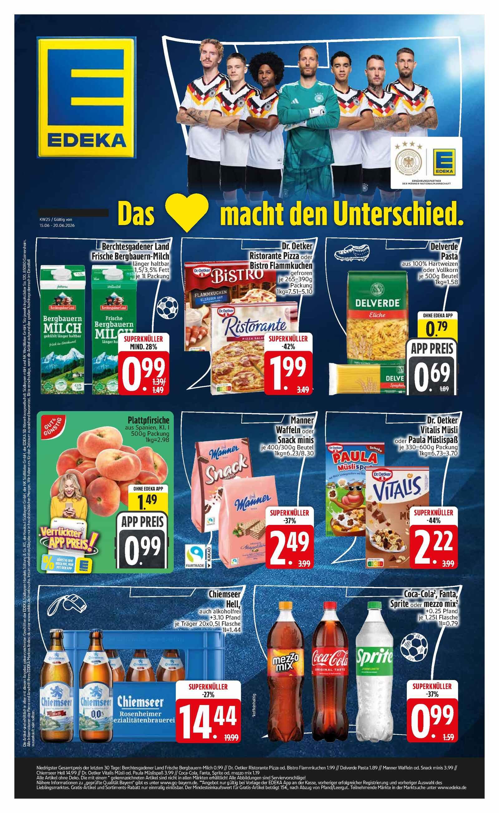 Edeka Prospekt ab Montag - Bayern Süd Seite 1