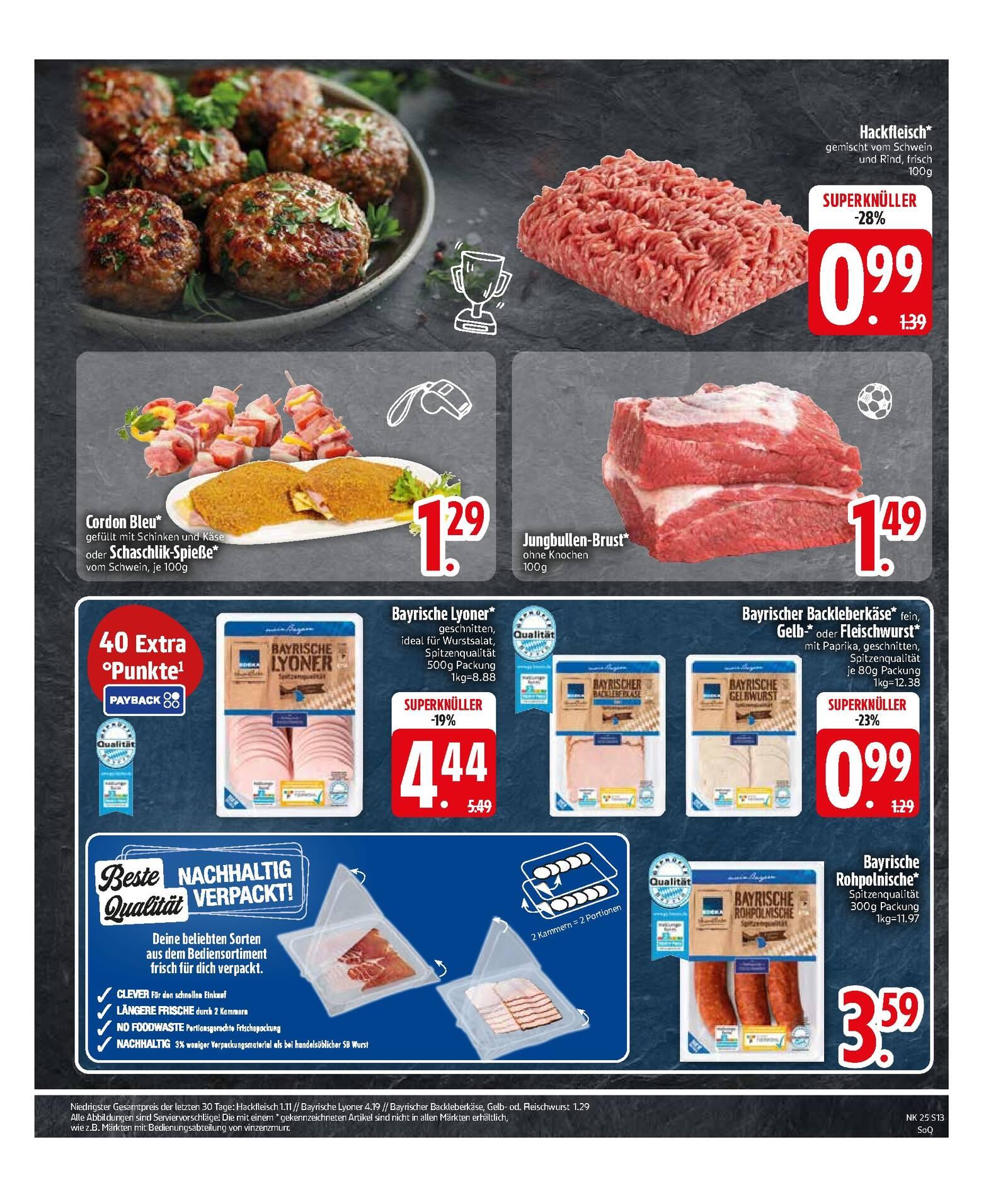 Edeka Prospekt ab Montag - Bayern Süd Seite 17