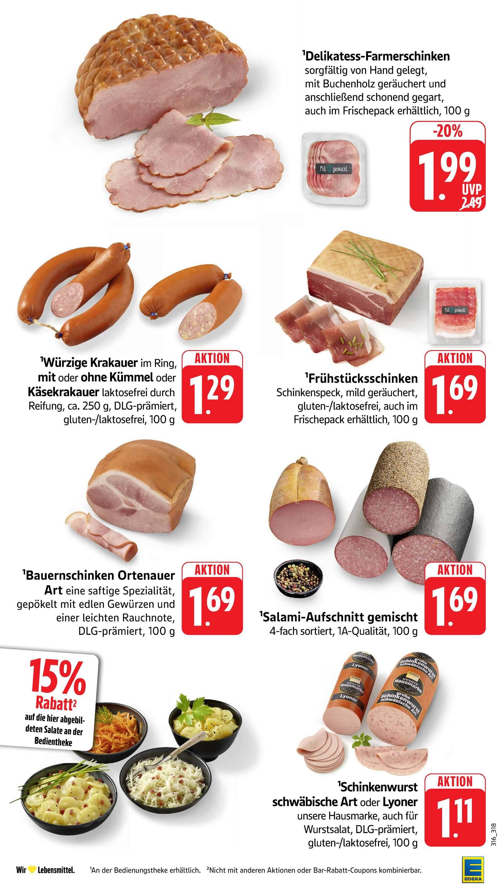 Edeka Prospekt ab Montag - Baden - Württemberg Seite 12