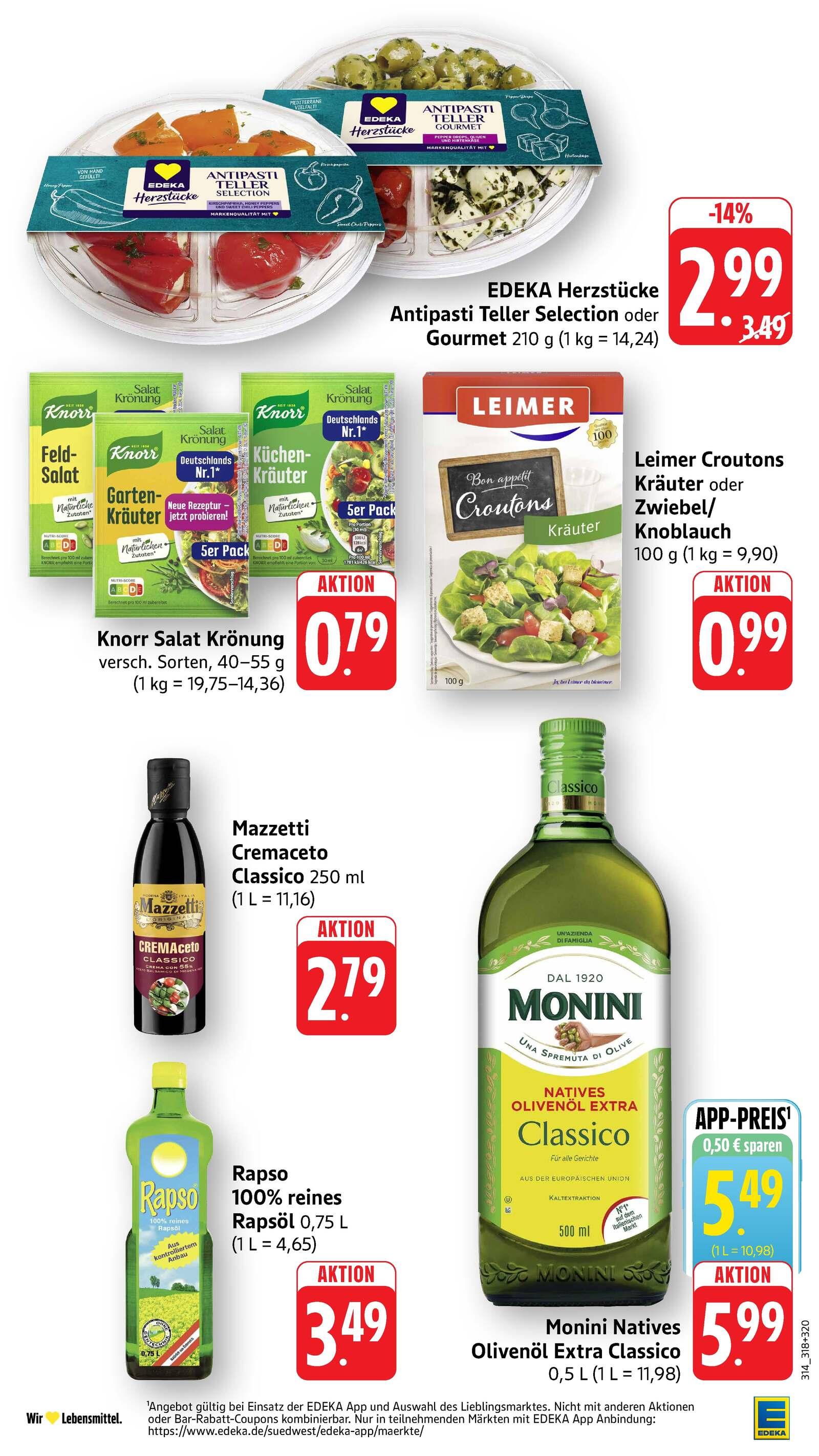 Edeka Prospekt ab Montag - Baden - Württemberg Seite 9