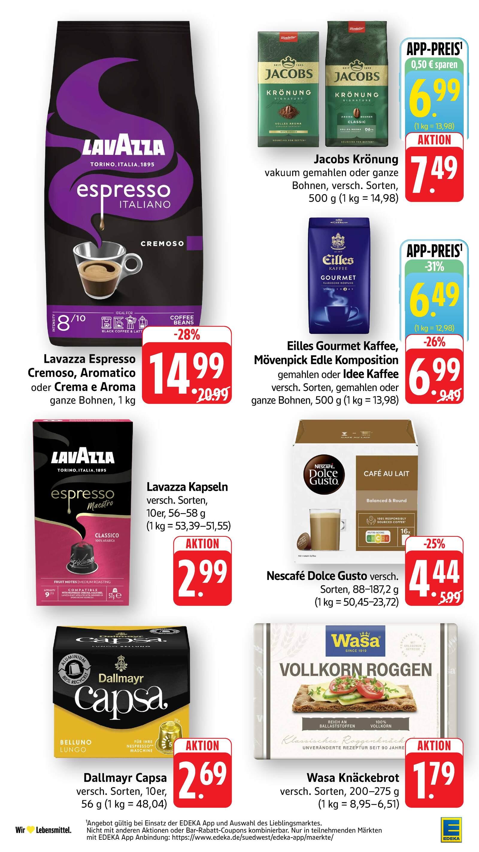 Edeka Prospekt ab Montag - Rheinland - Pfalz Seite 26