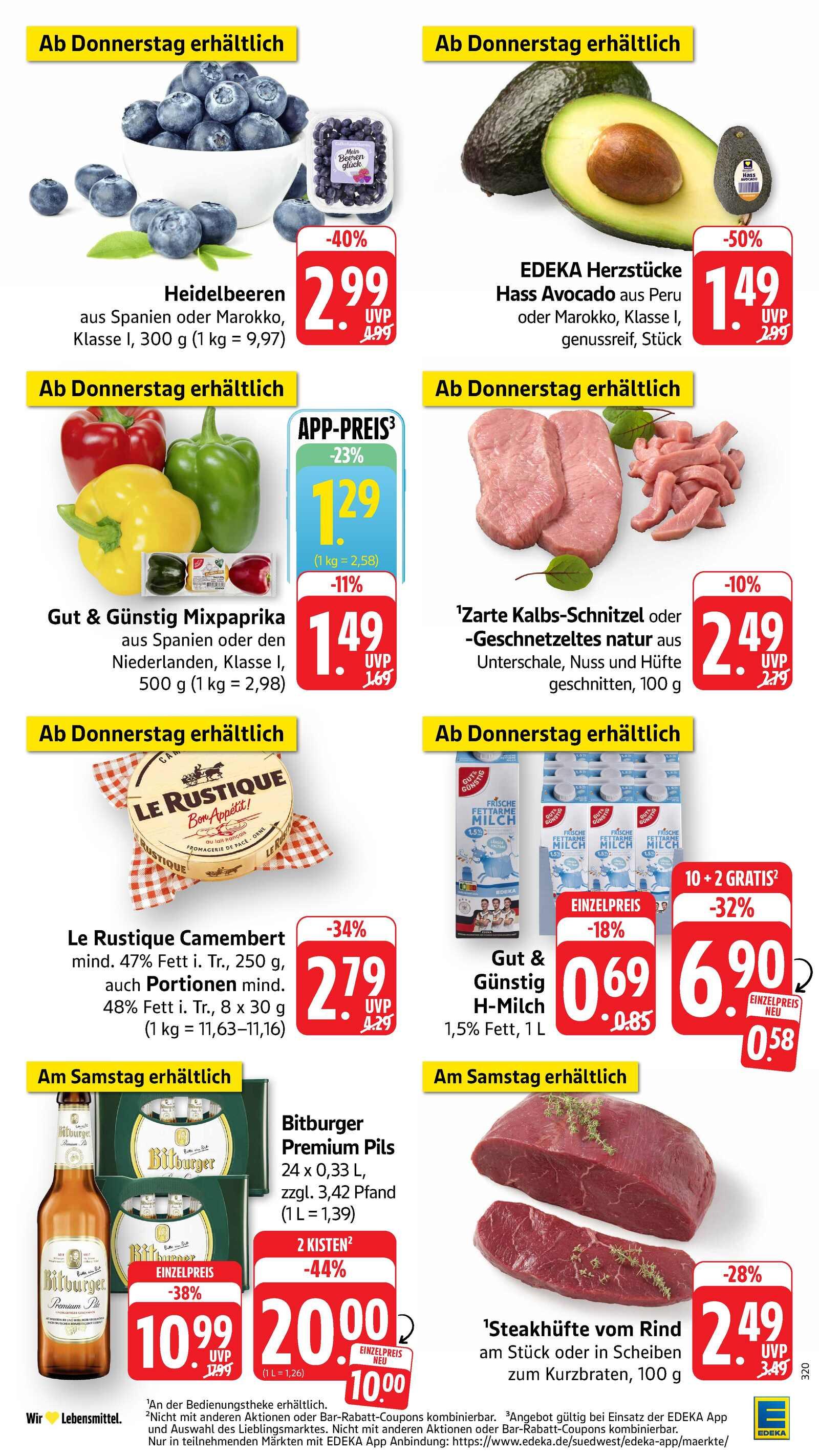 Edeka Prospekt ab Montag - Hessen Seite 43