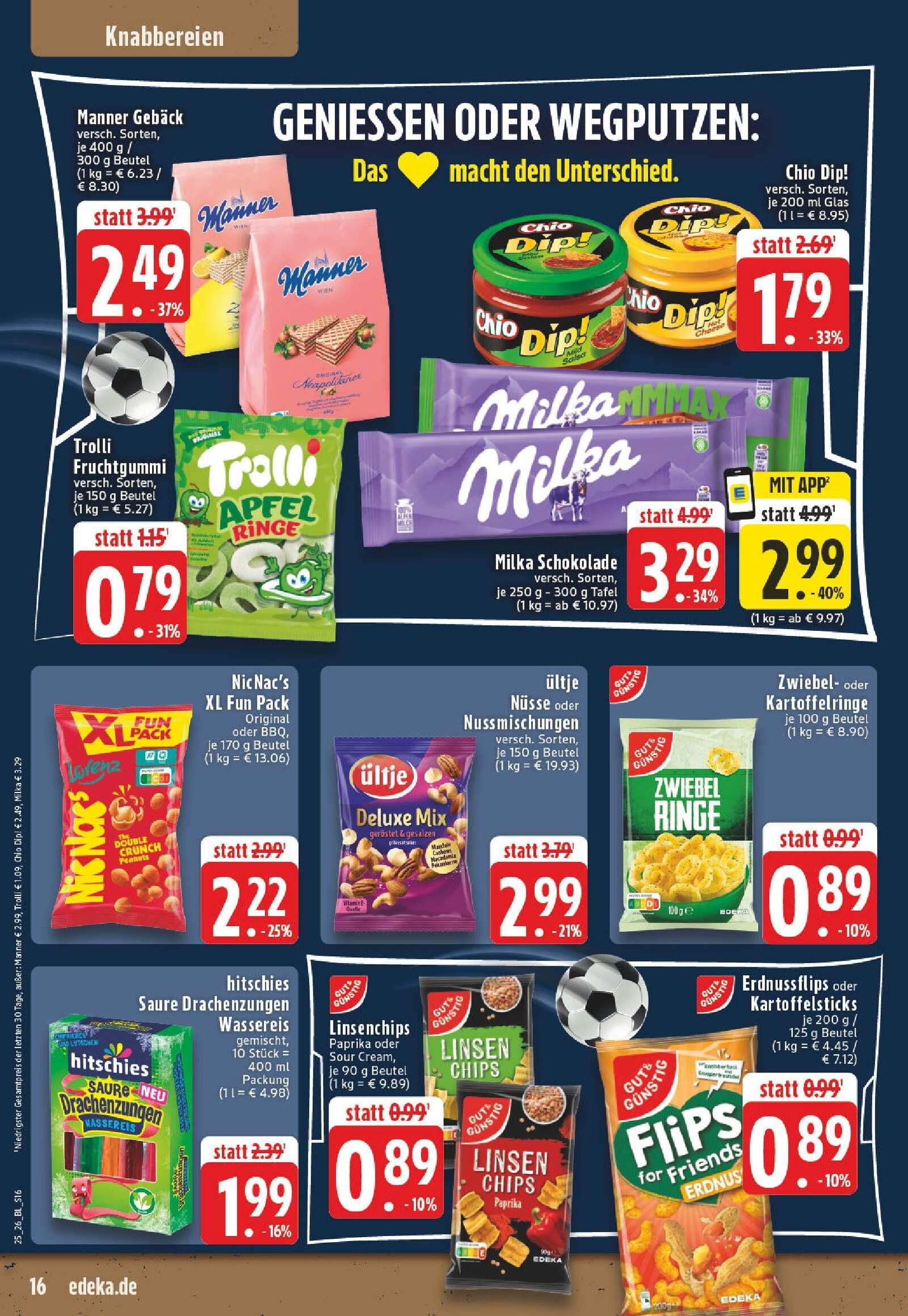 Edeka Prospekt ab Montag - Nordrhein - Westfalen Seite 16