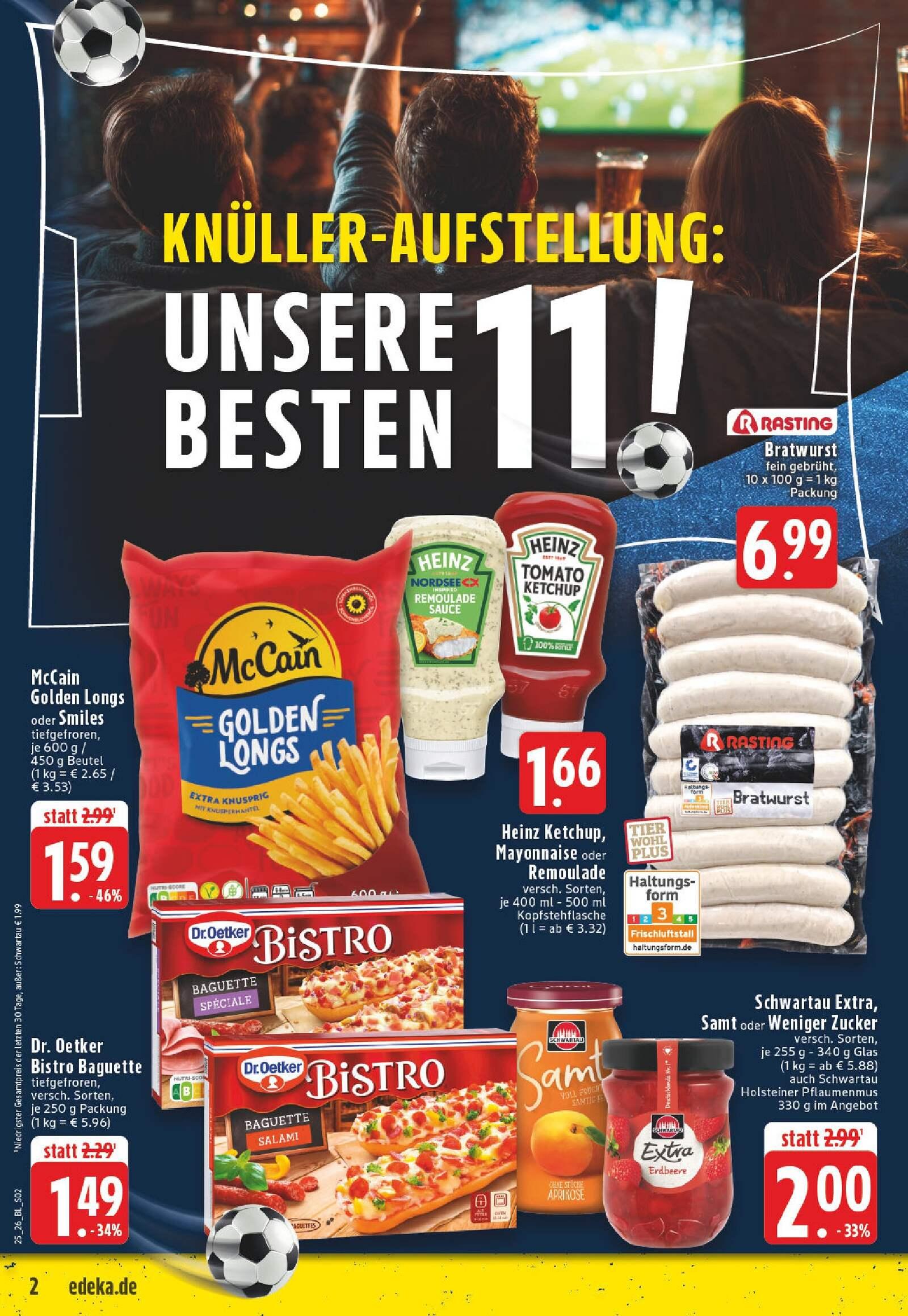 Edeka Prospekt ab Montag - Nordrhein - Westfalen Seite 2
