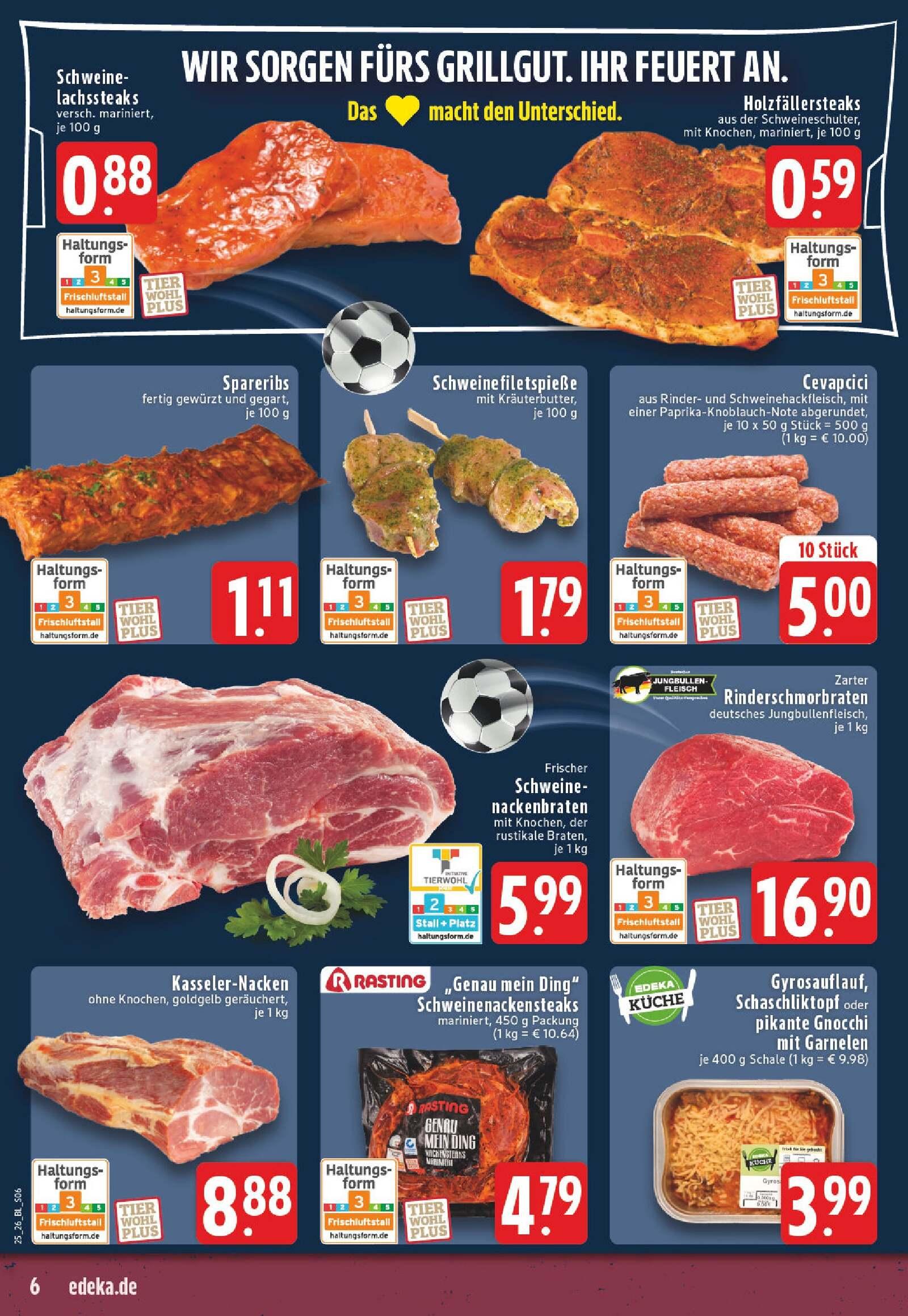 Edeka Prospekt ab Montag - Nordrhein - Westfalen Seite 6