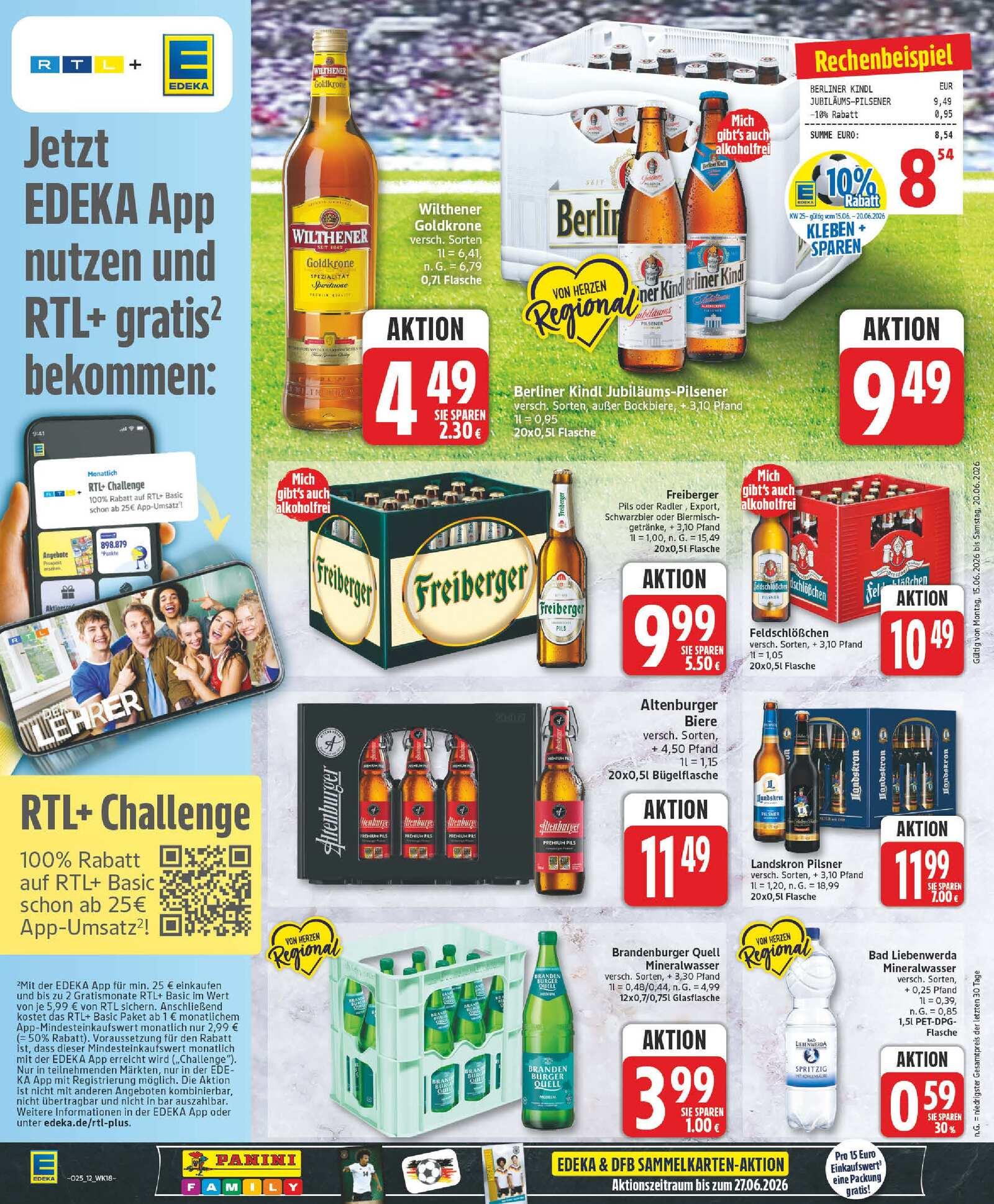 Edeka Prospekt ab Montag - Brandenburg Seite 12