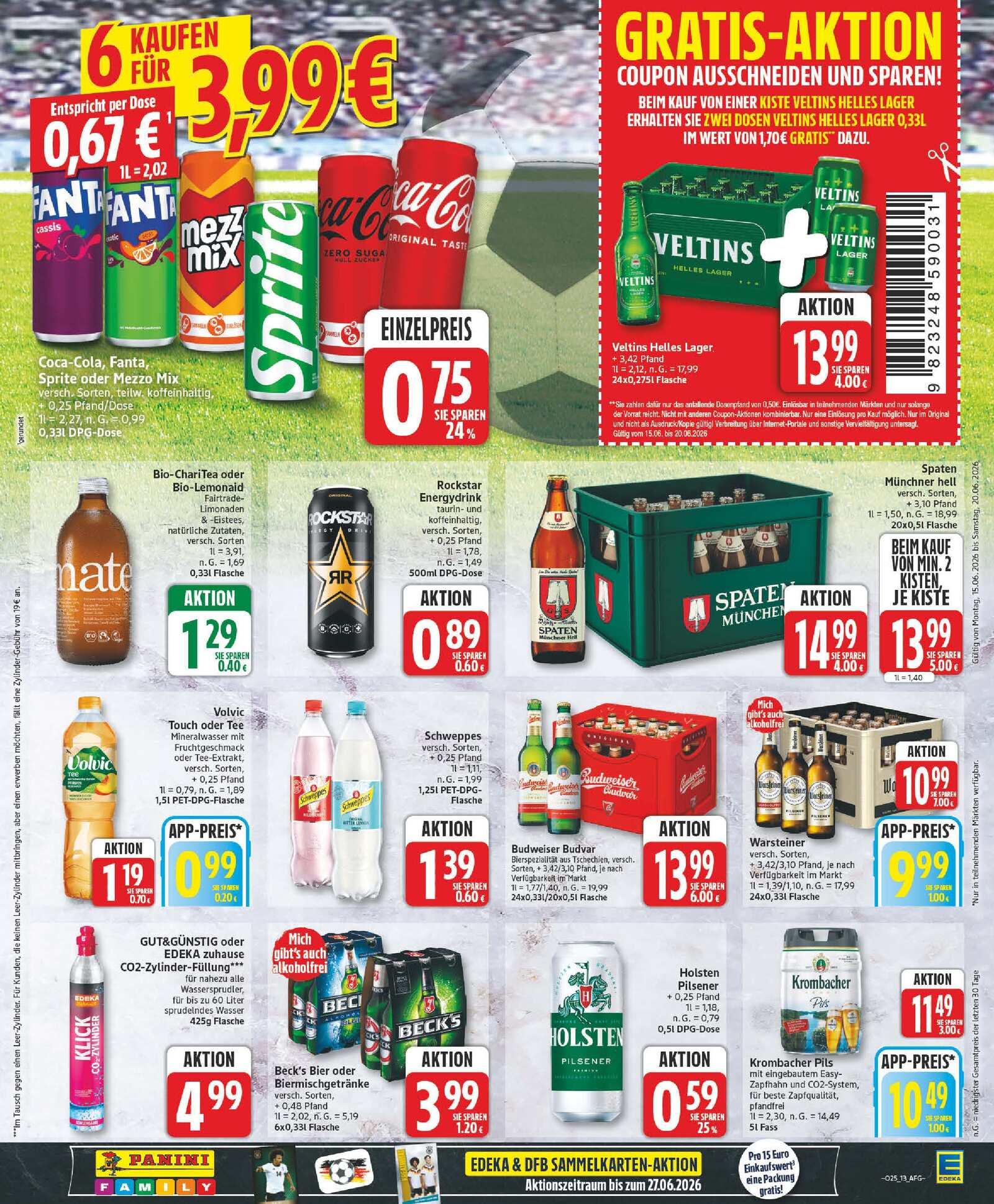 Edeka Prospekt ab Montag - Brandenburg Seite 13