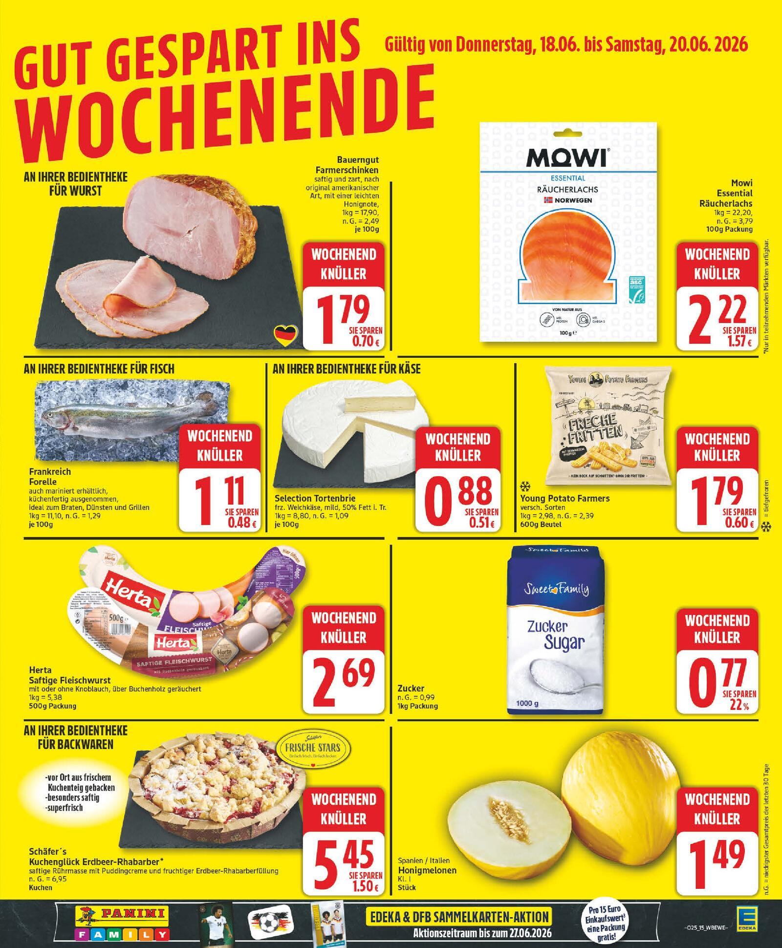 Edeka Prospekt ab Montag - Niedersachsen Seite 15