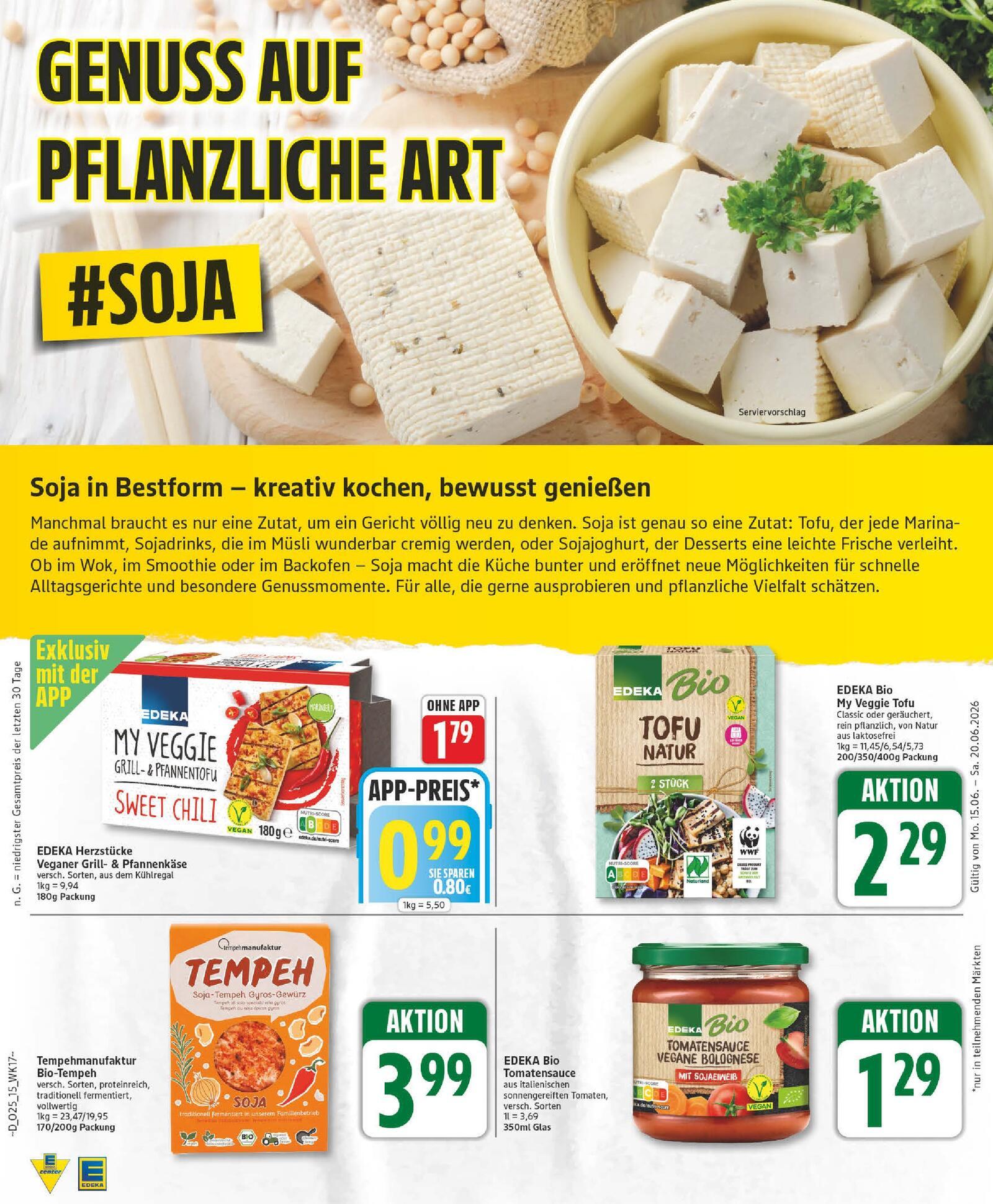 Edeka Prospekt ab Montag - Berlin Seite 15