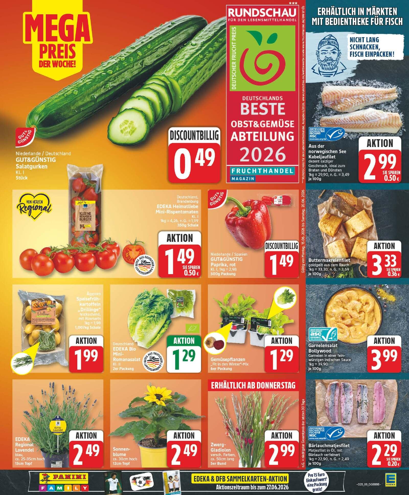 Edeka Prospekt ab Montag - Berlin Seite 3