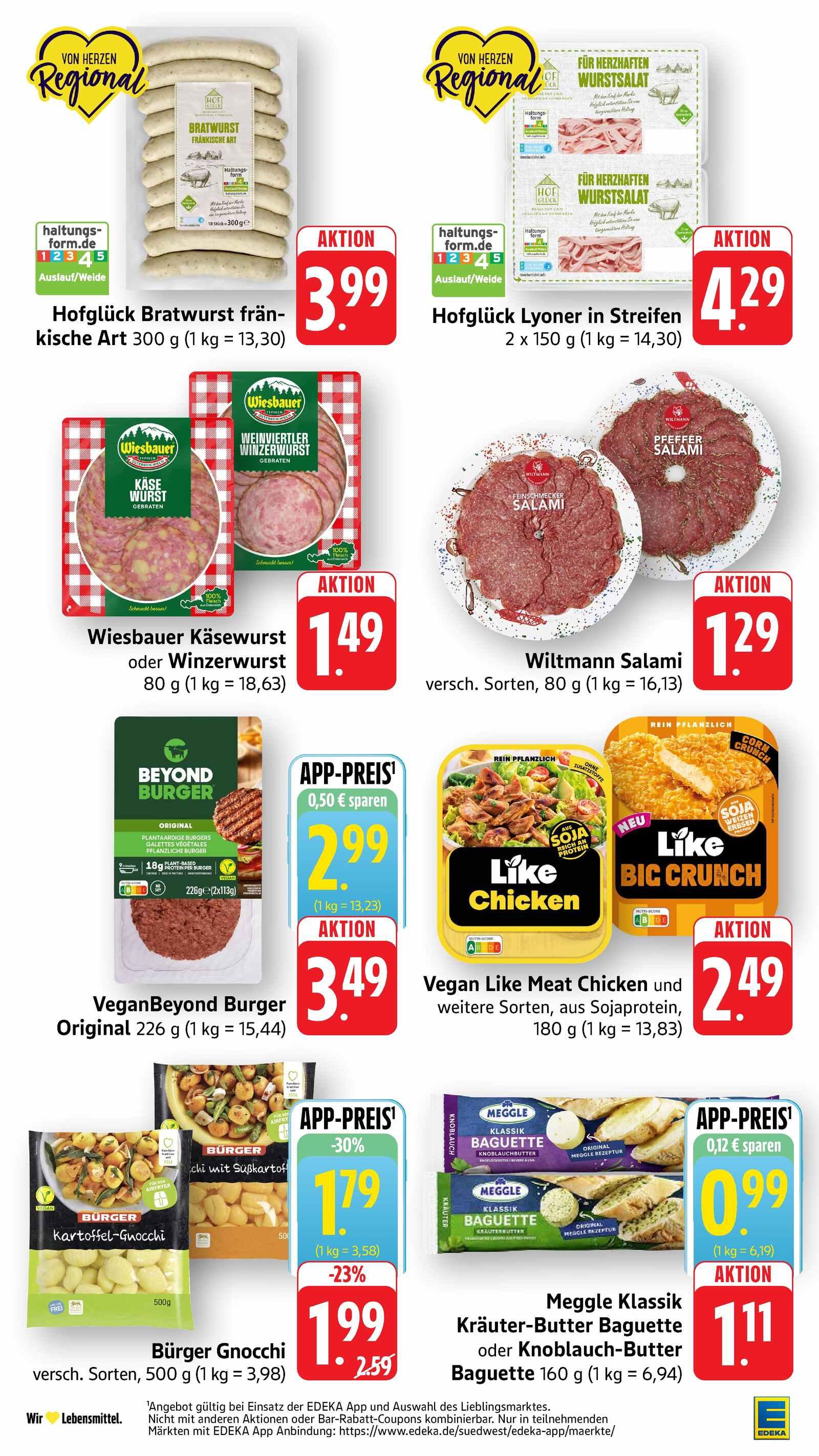 Edeka Prospekt ab Montag - Baden - Württemberg Seite 15