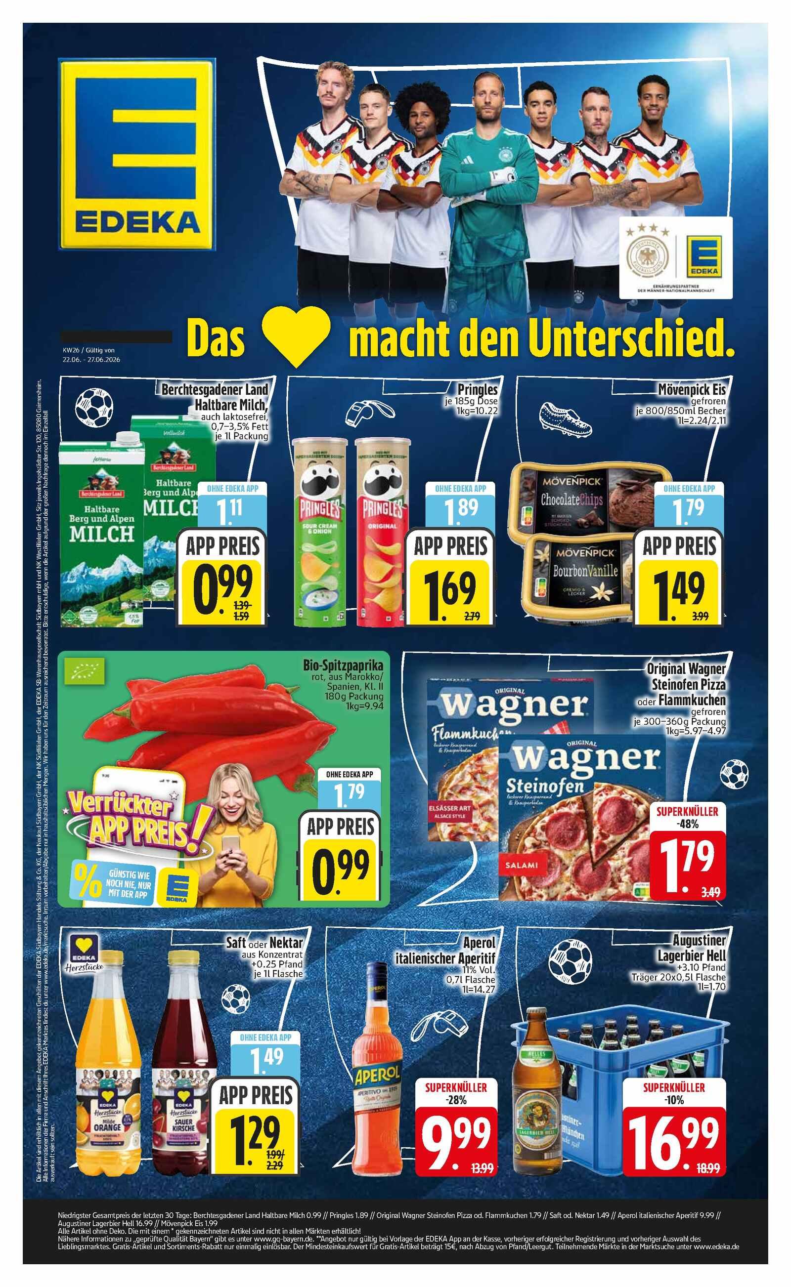 Edeka Prospekt ab Montag - Bayern Süd Seite 1