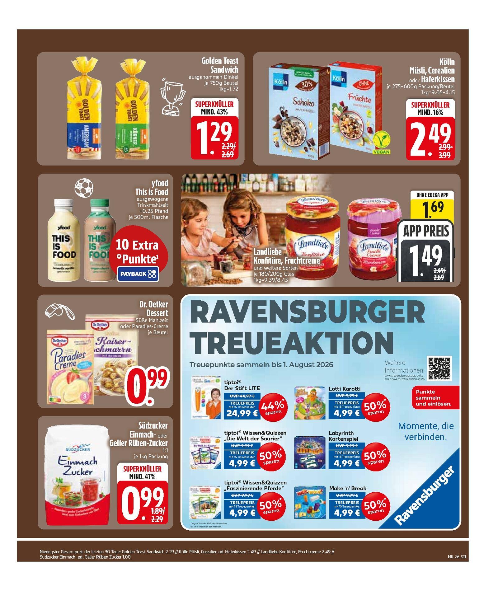 Edeka Prospekt ab Montag - Bayern Süd Seite 15