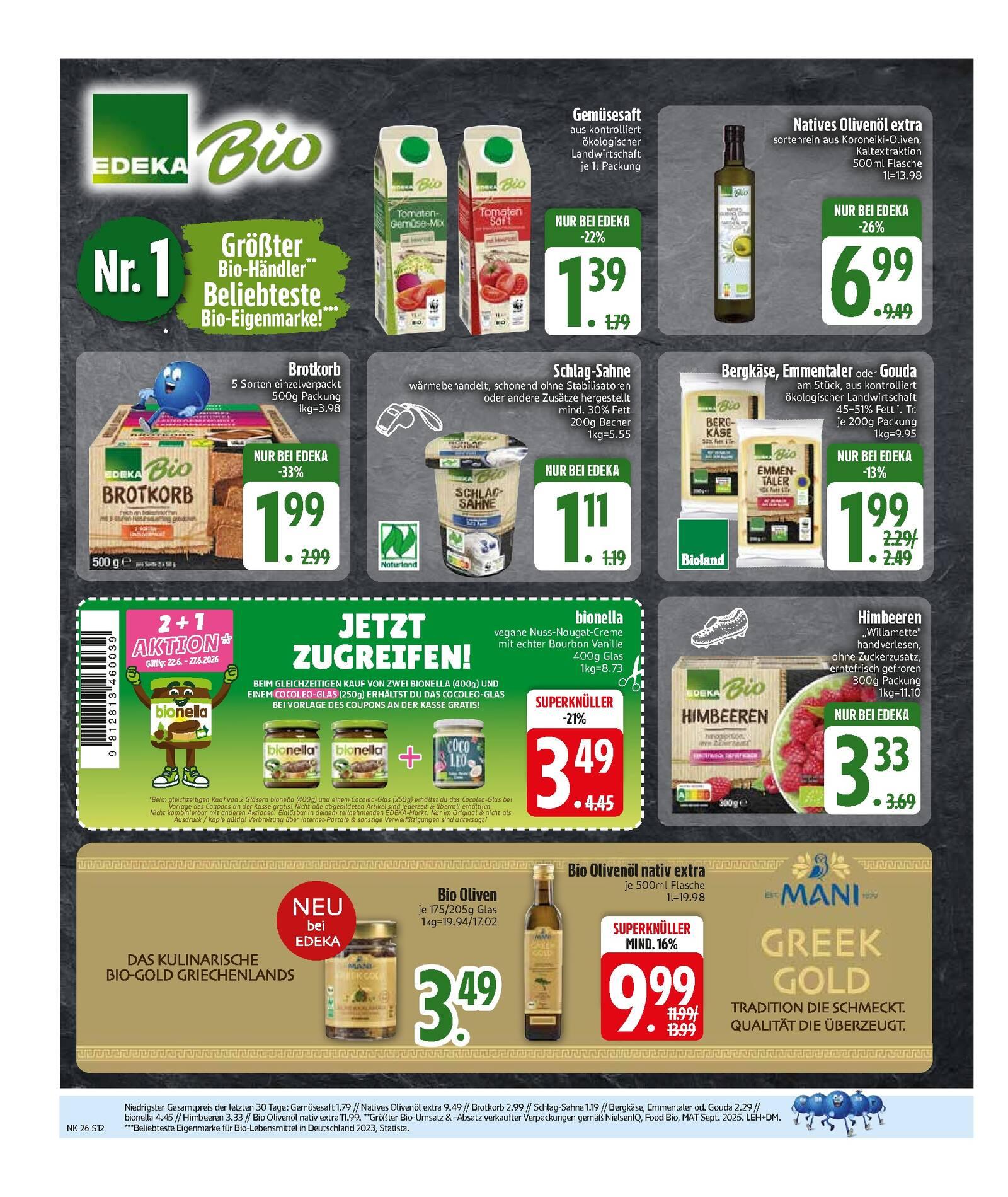 Edeka Prospekt ab Montag - Bayern Süd Seite 16