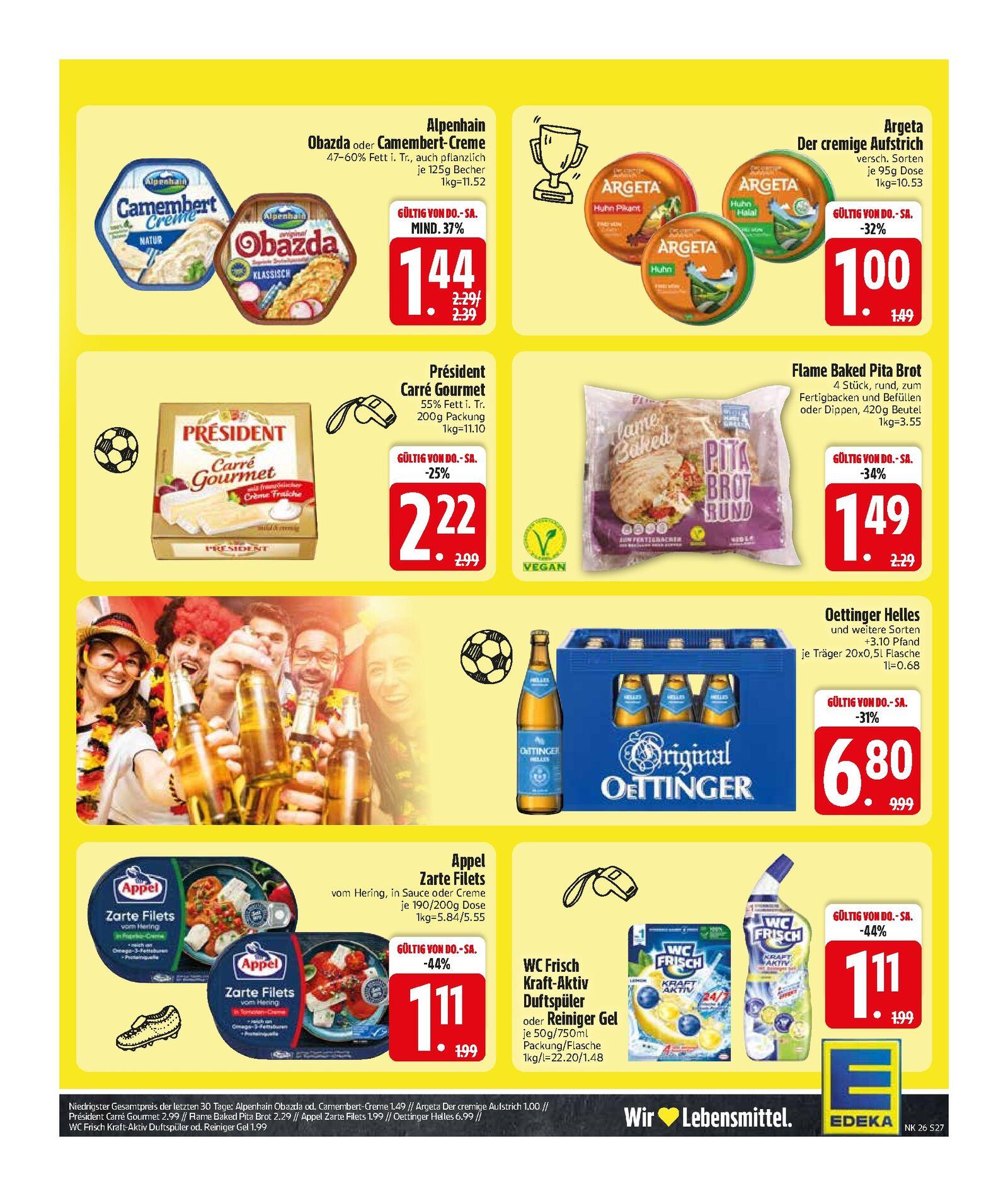 Edeka Prospekt ab Montag - Bayern Süd Seite 31