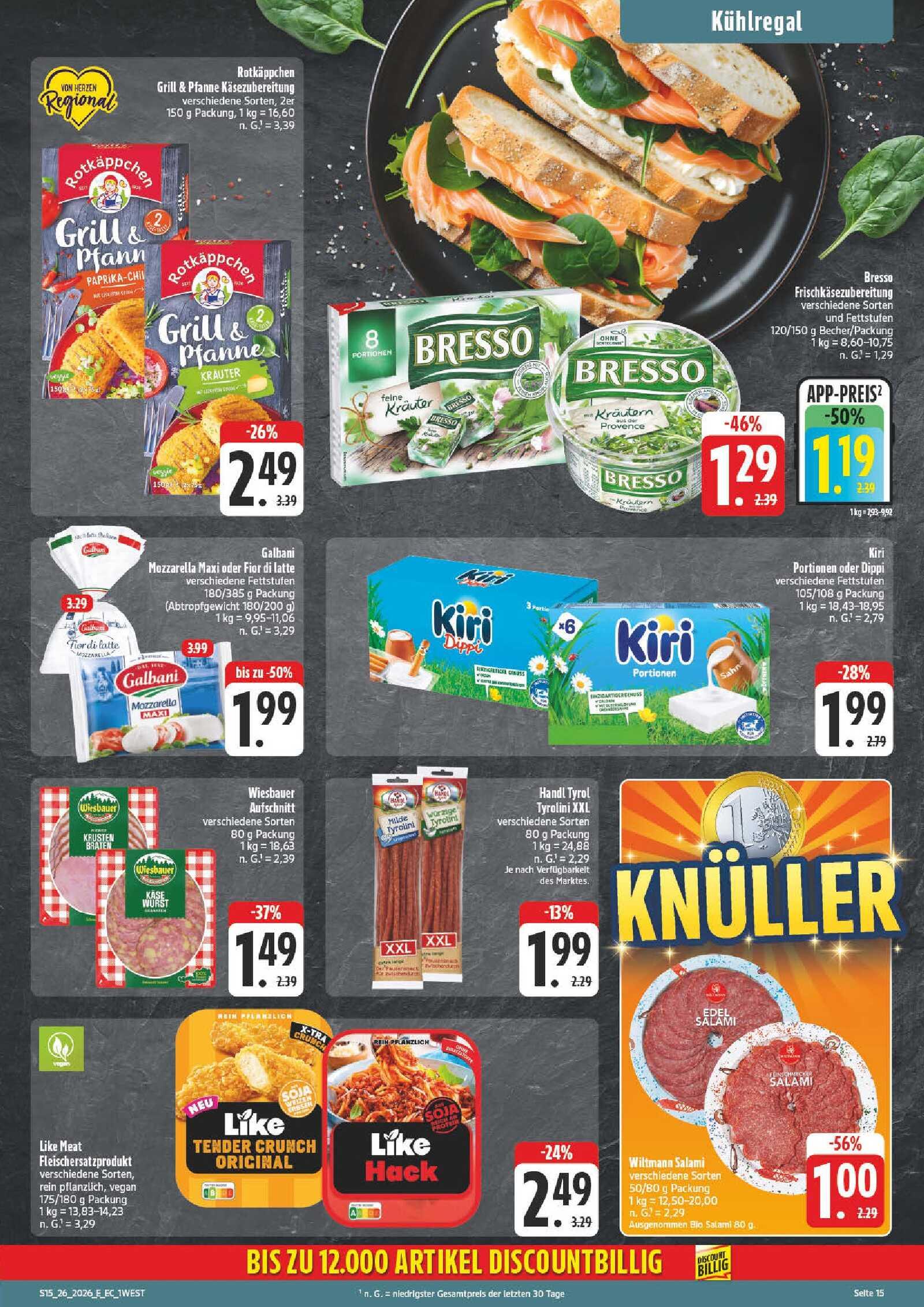 Edeka Prospekt ab Montag - Bayern Nord Seite 15