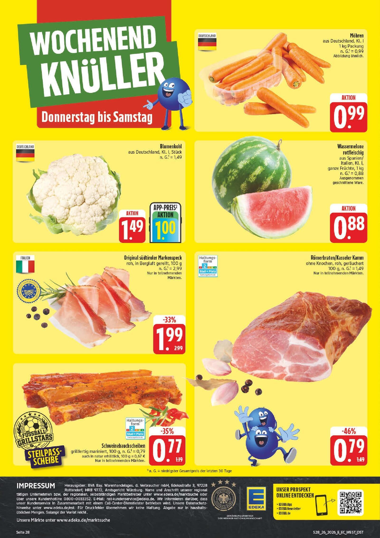 Edeka Prospekt ab Montag - Bayern Nord Seite 28