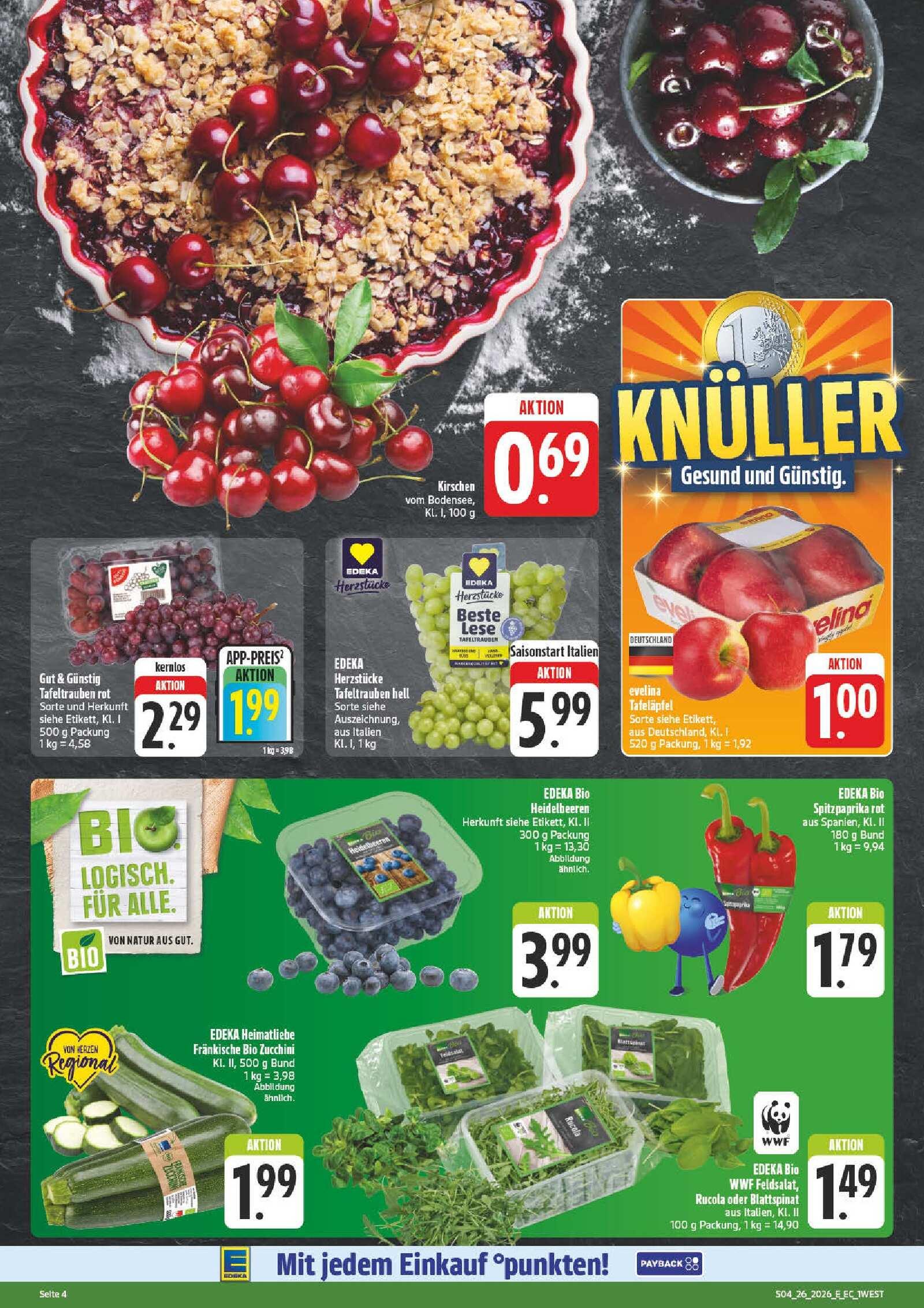 Edeka Prospekt ab Montag - Bayern Nord Seite 4