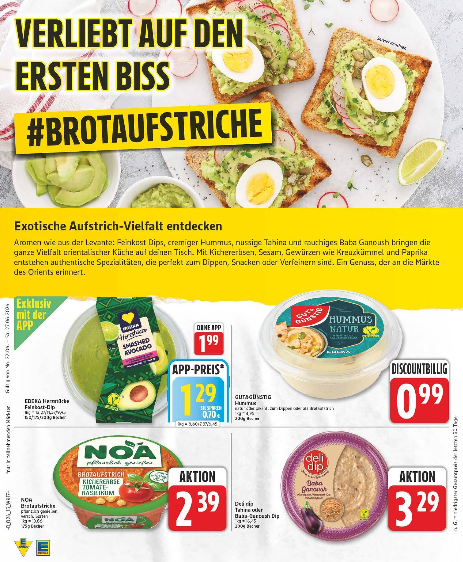 Edeka Prospekt ab Montag - Berlin Seite 15