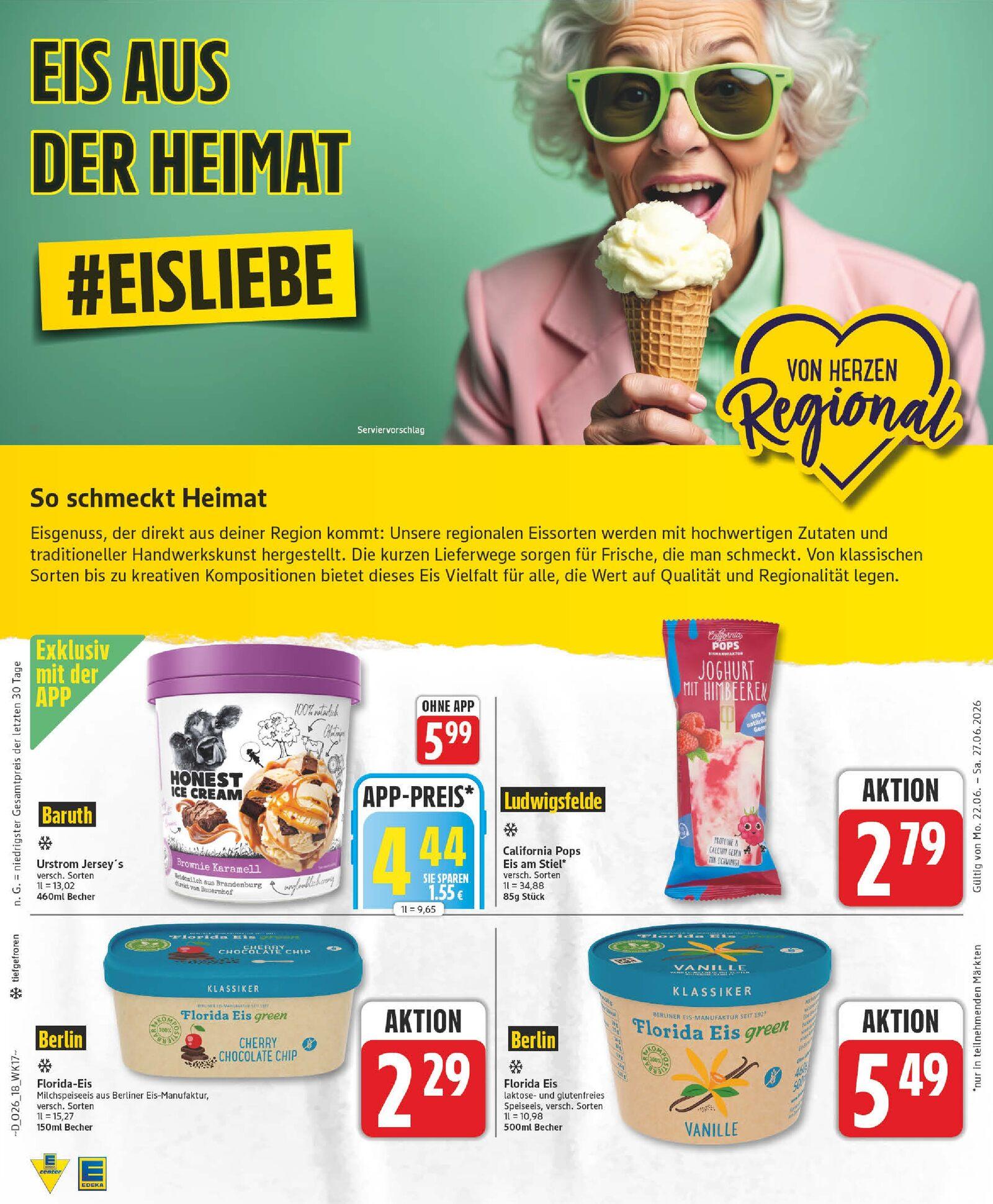 Edeka Prospekt ab Montag - Berlin Seite 18