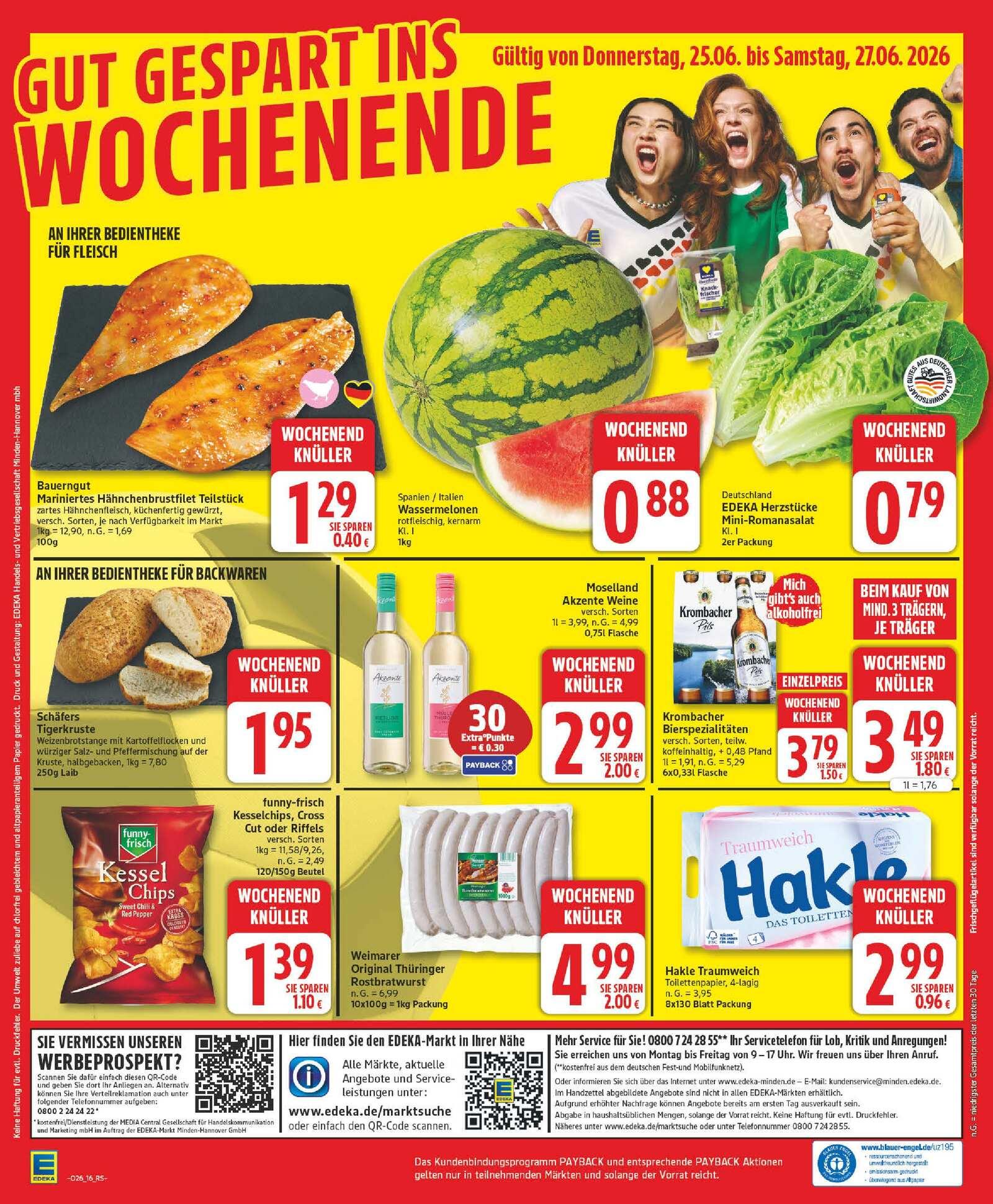 Edeka Prospekt ab Montag - Berlin Seite 20