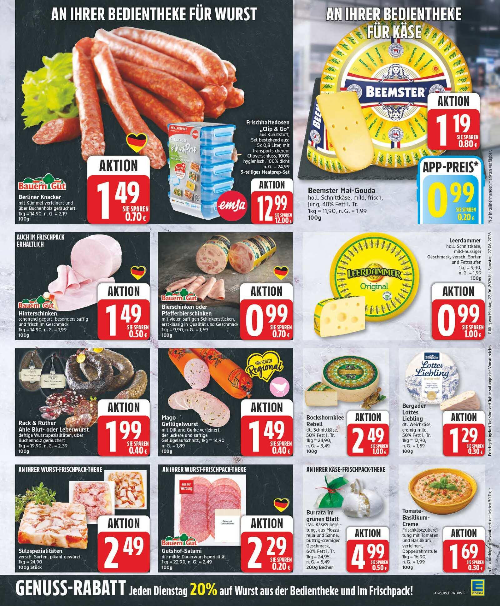 Edeka Prospekt ab Montag - Berlin Seite 5