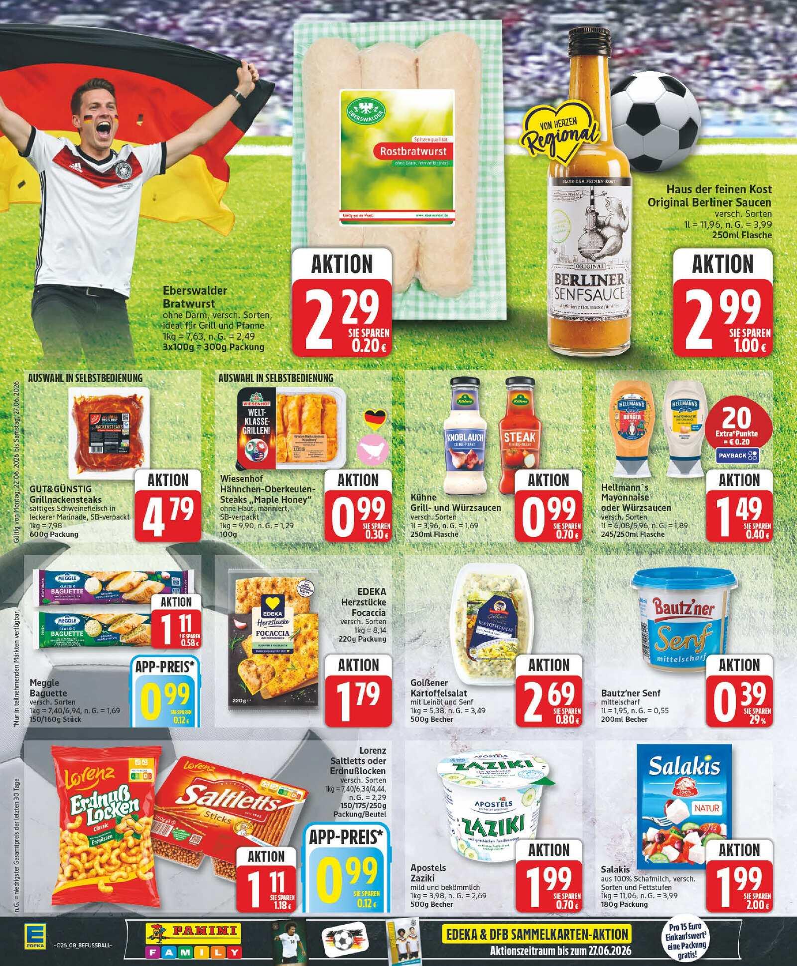 Edeka Prospekt ab Montag - Berlin Seite 8