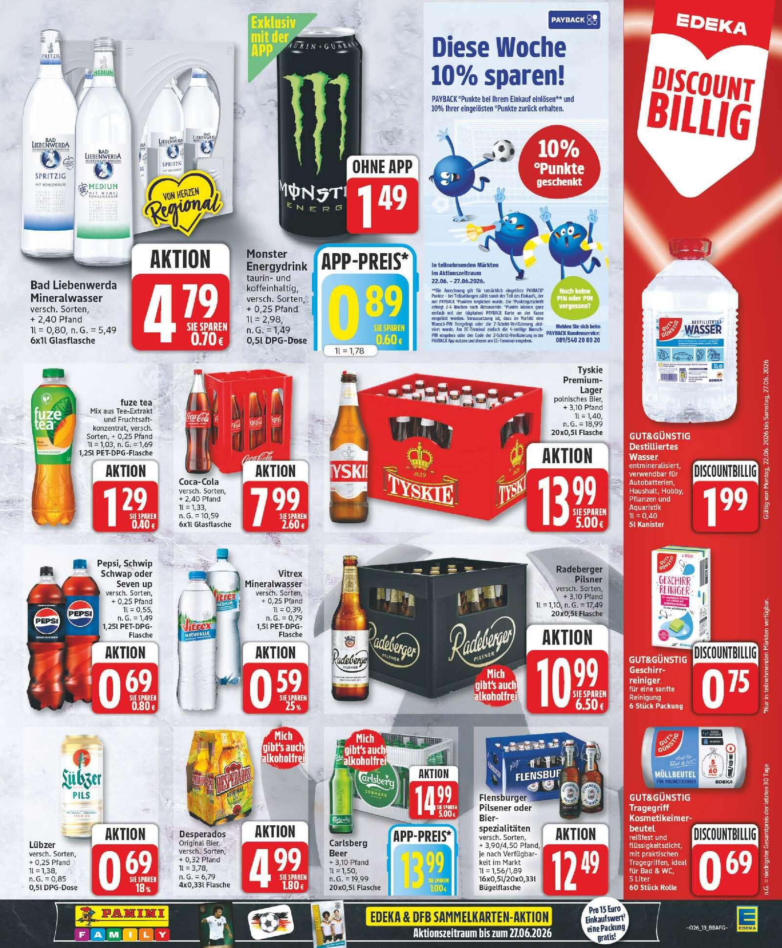Edeka Prospekt ab Montag - Brandenburg Seite 13