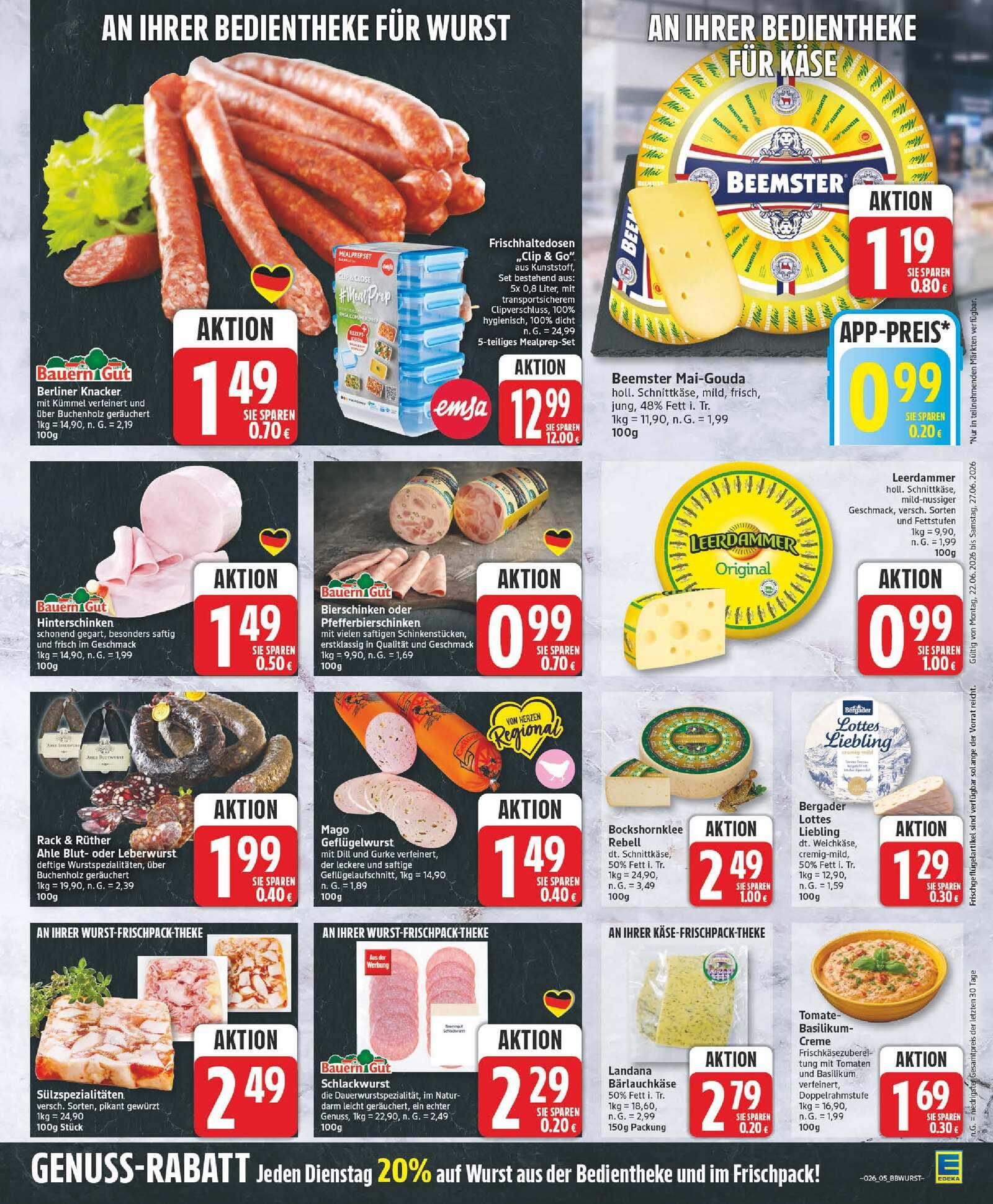 Edeka Prospekt ab Montag - Brandenburg Seite 5