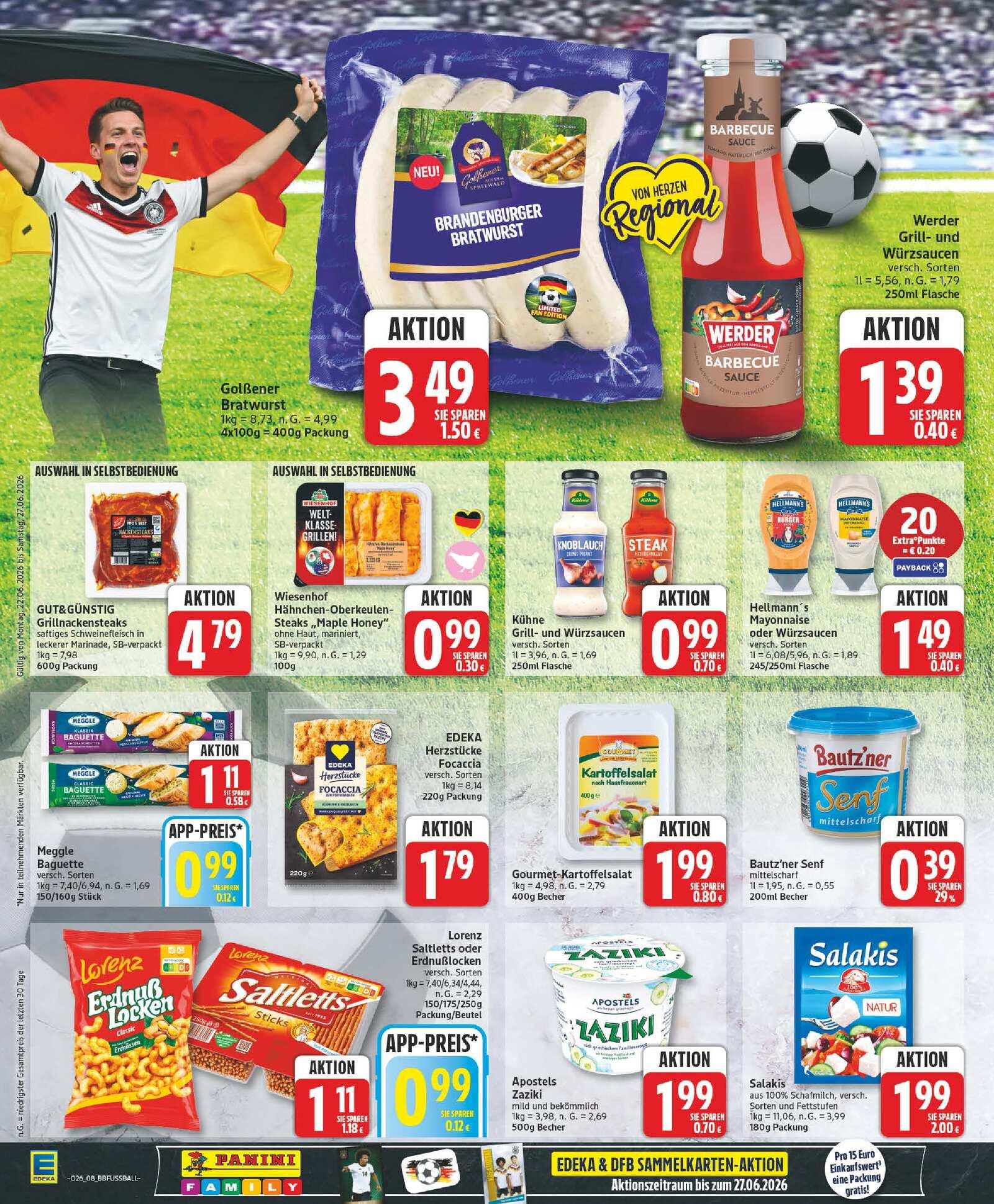 Edeka Prospekt ab Montag - Brandenburg Seite 8