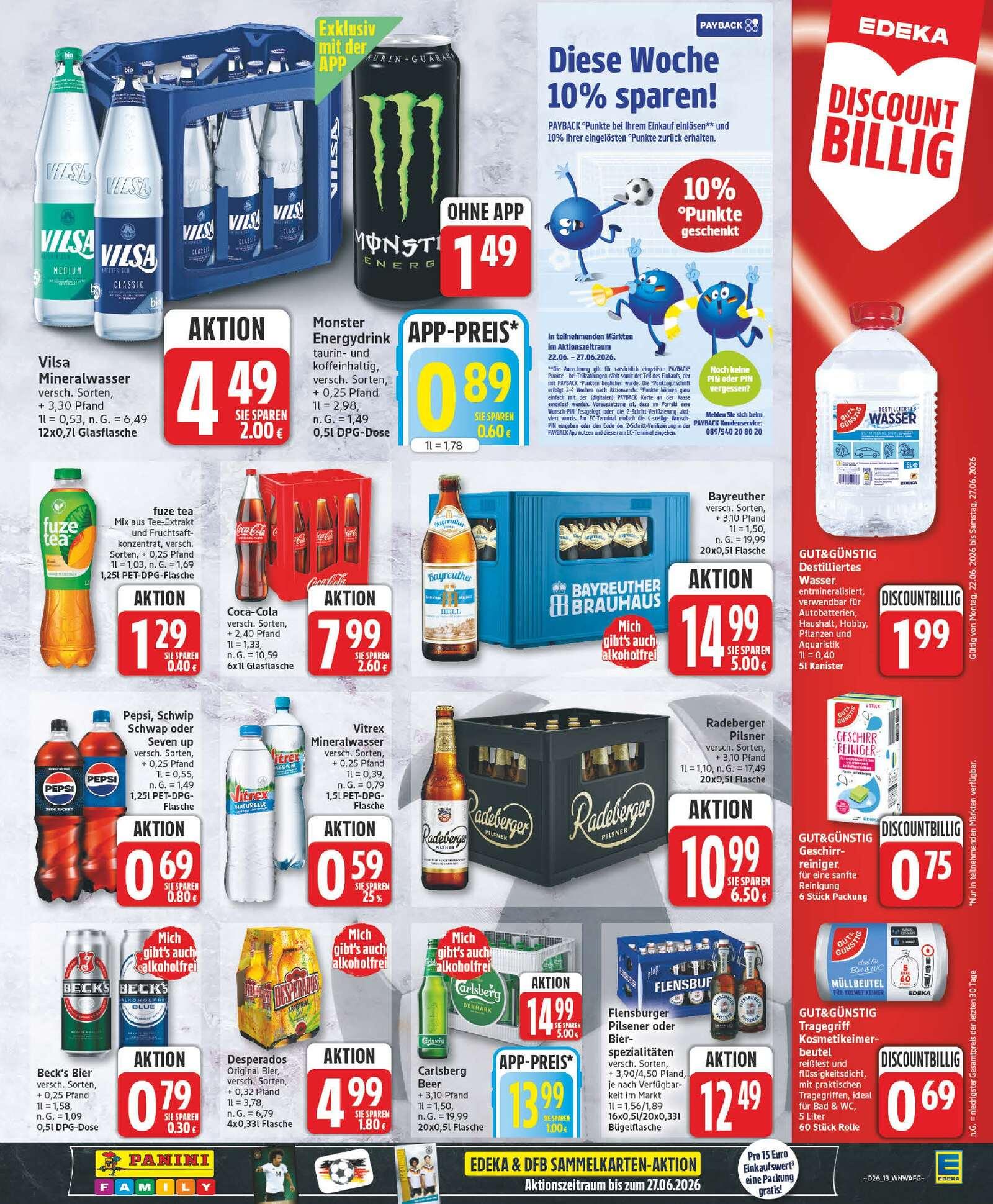 Edeka Prospekt ab Montag - Niedersachsen Seite 13