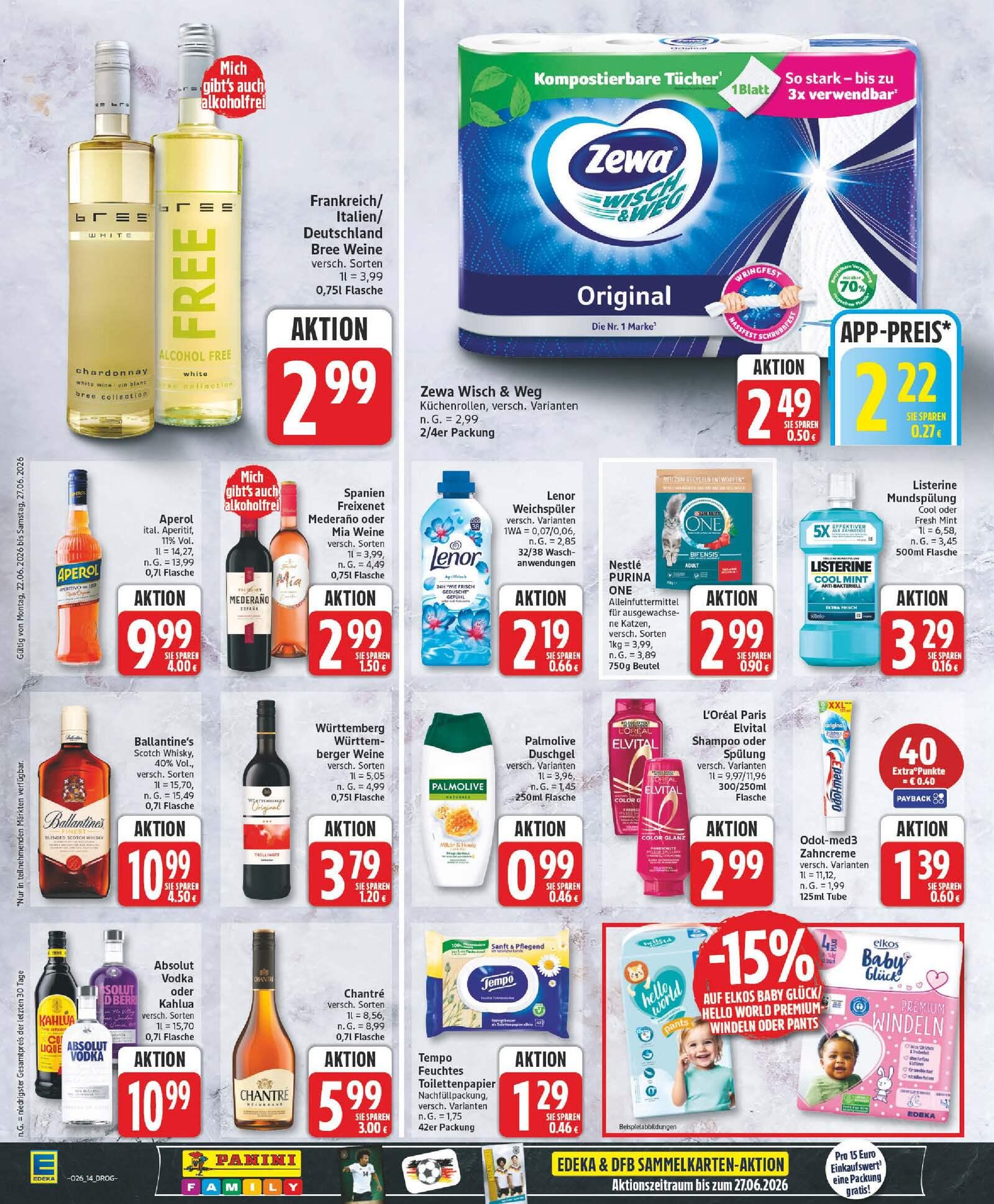 Edeka Prospekt ab Montag - Niedersachsen Seite 14