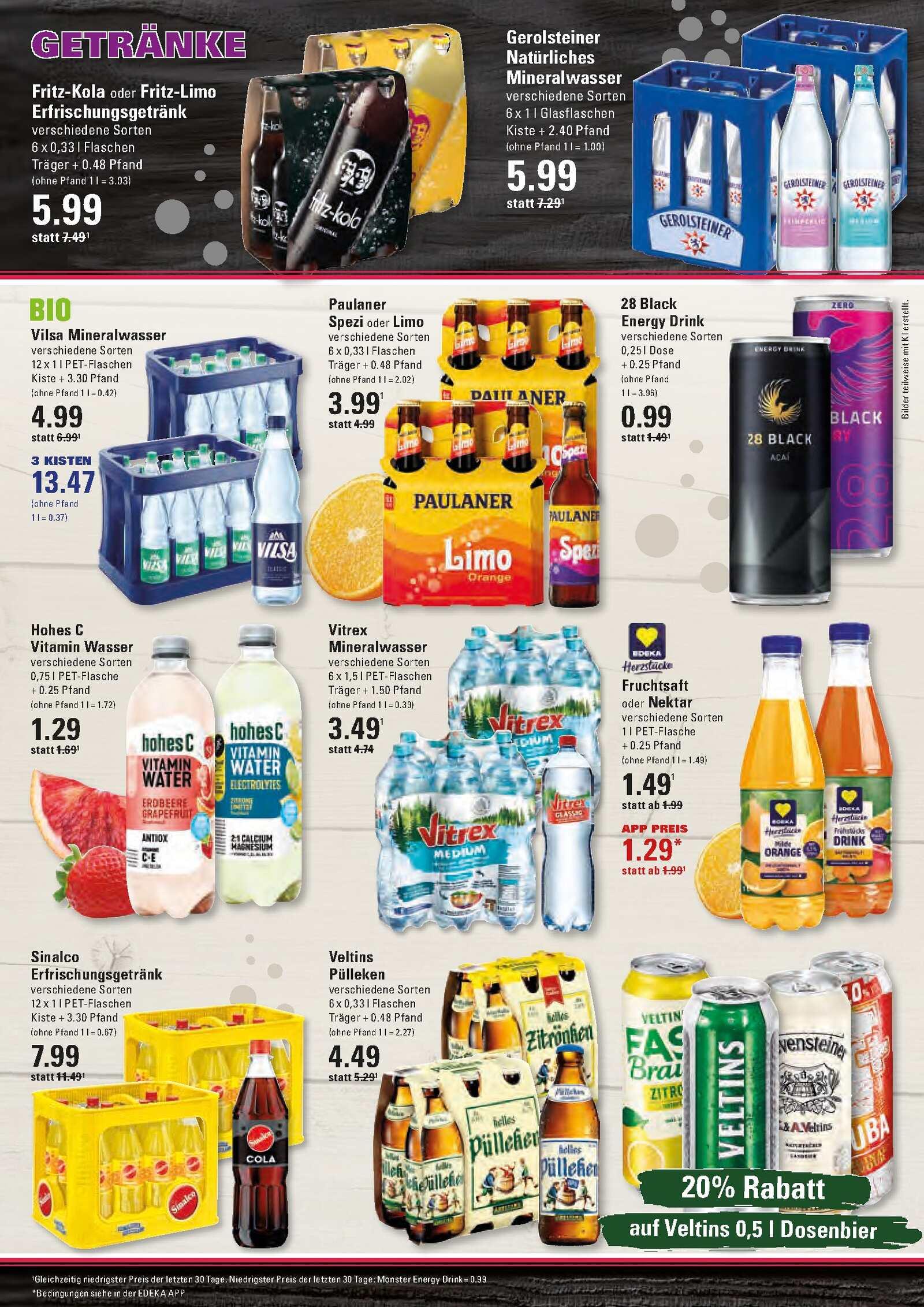 Edeka Prospekt ab Montag - Hamburg Seite 14