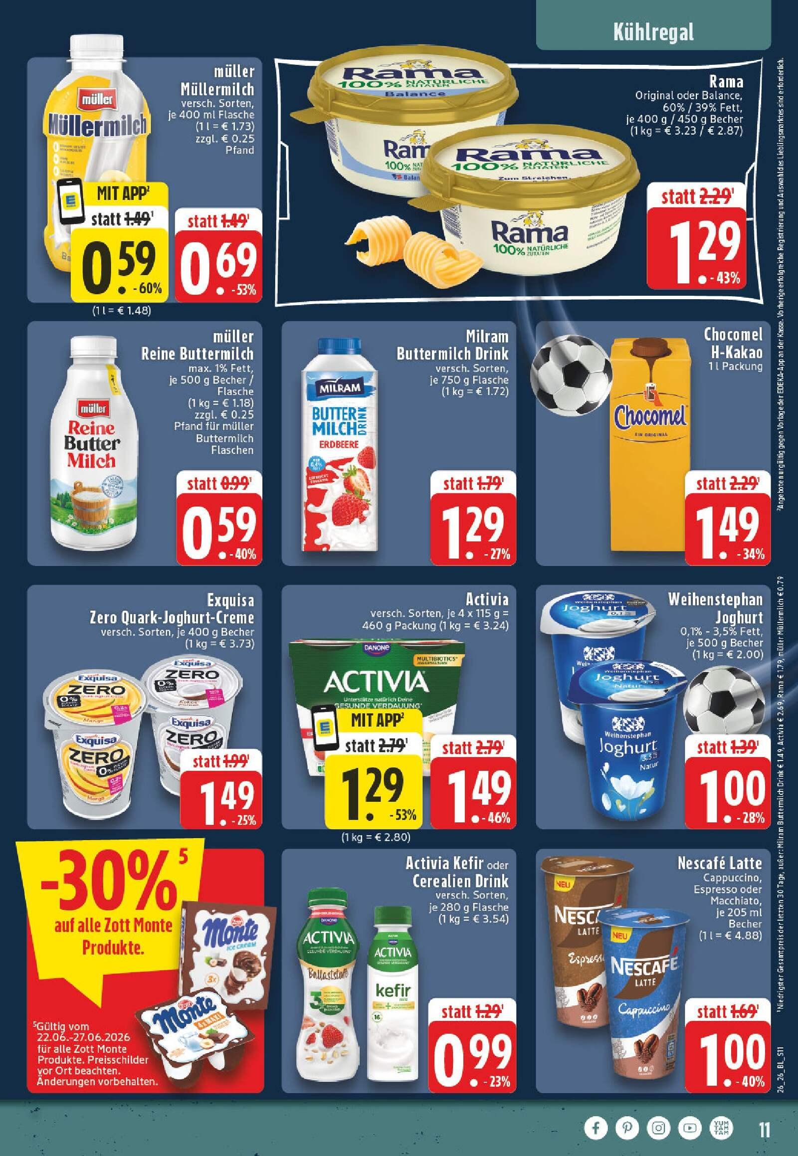 Edeka Prospekt ab Montag - Nordrhein - Westfalen Seite 11