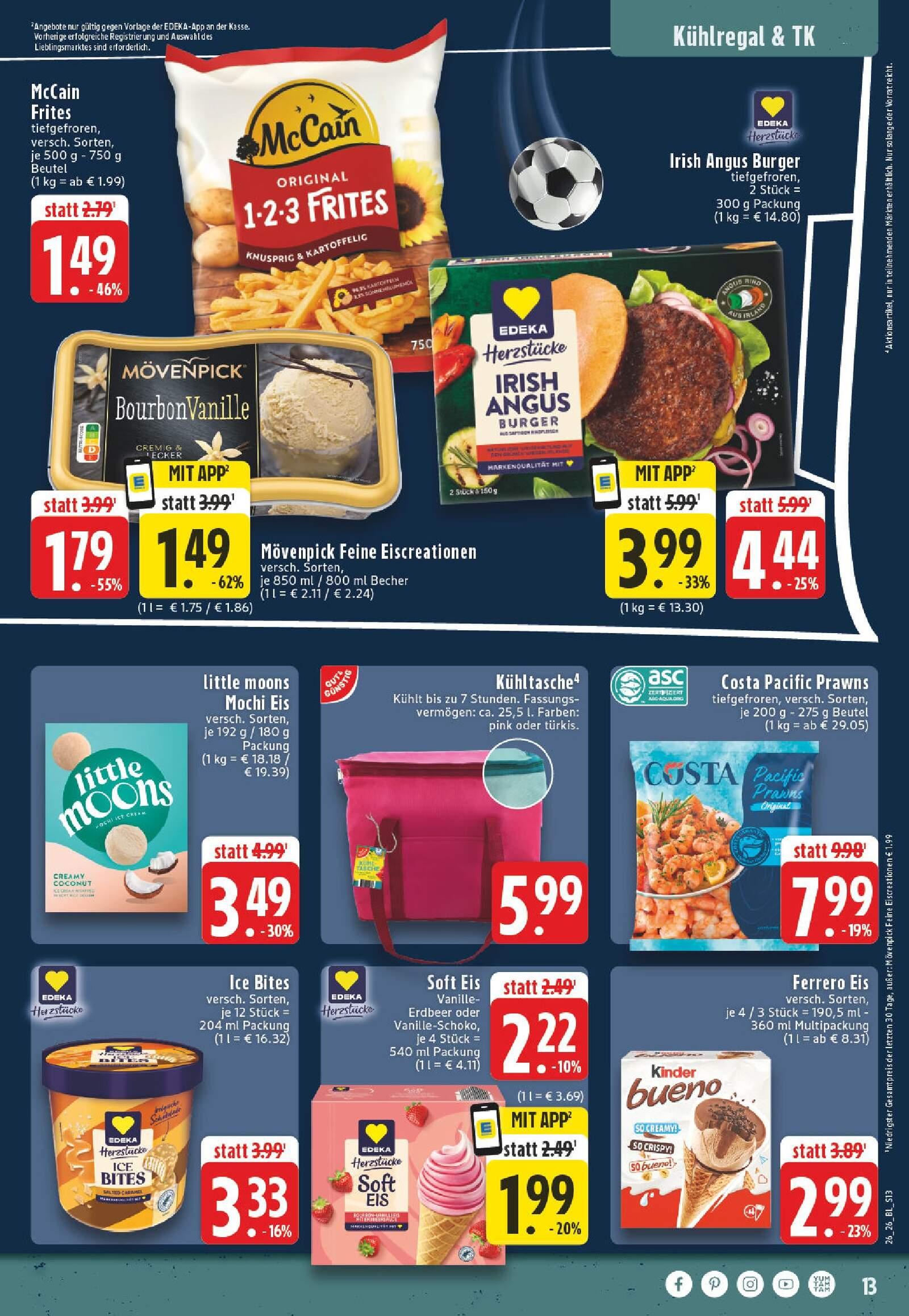 Edeka Prospekt ab Montag - Nordrhein - Westfalen Seite 13