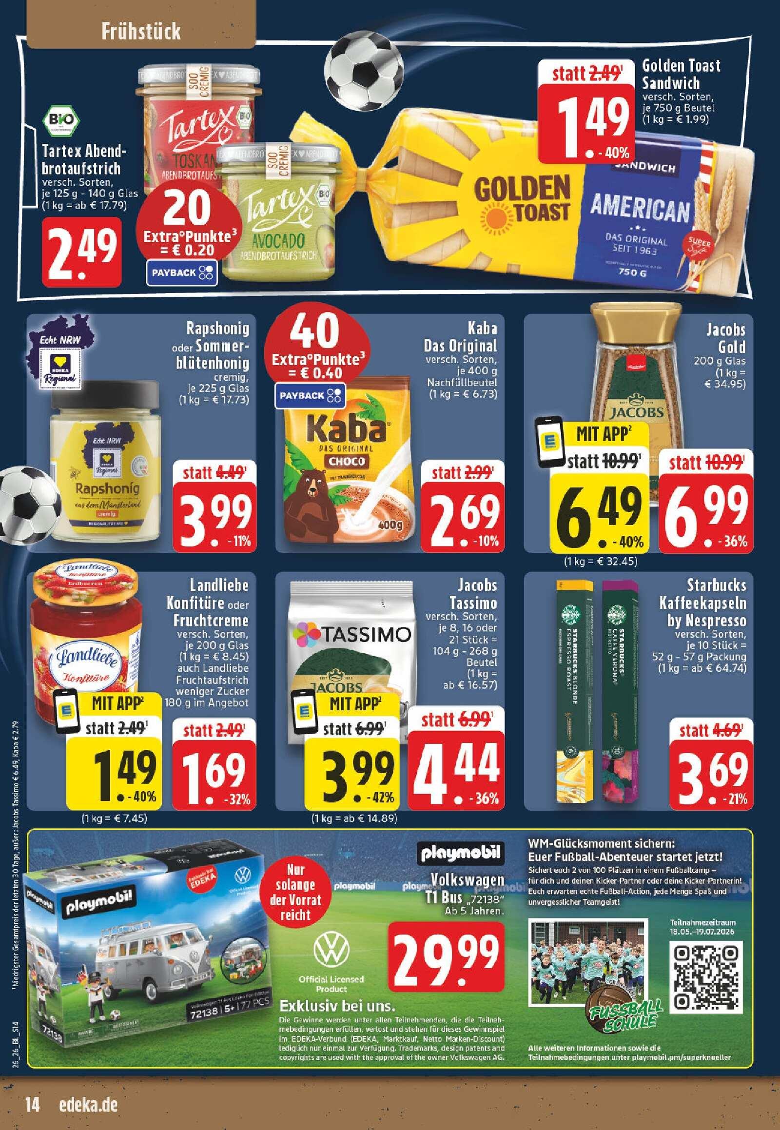 Edeka Prospekt ab Montag - Nordrhein - Westfalen Seite 14