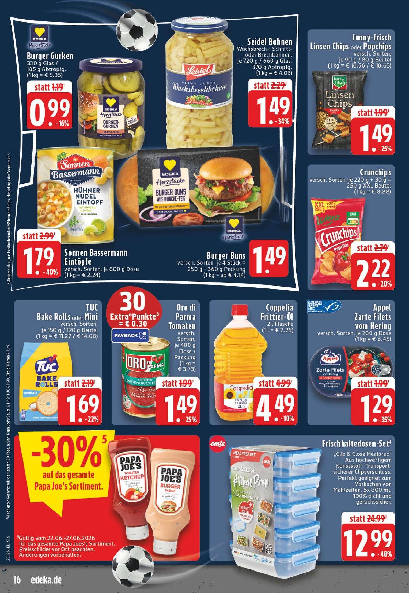 Edeka Prospekt ab Montag - Nordrhein - Westfalen Seite 16