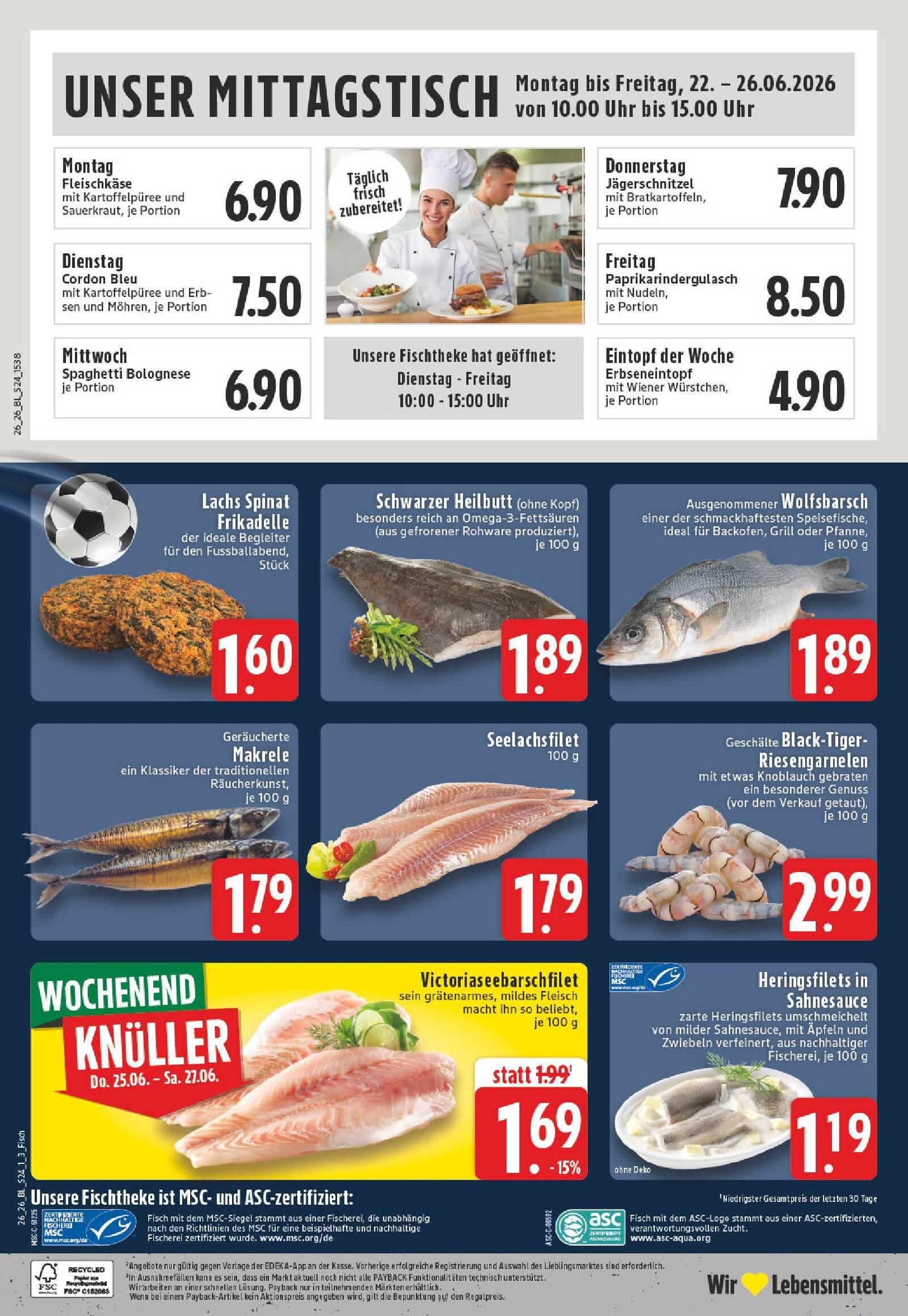 Edeka Prospekt ab Montag - Nordrhein - Westfalen Seite 24