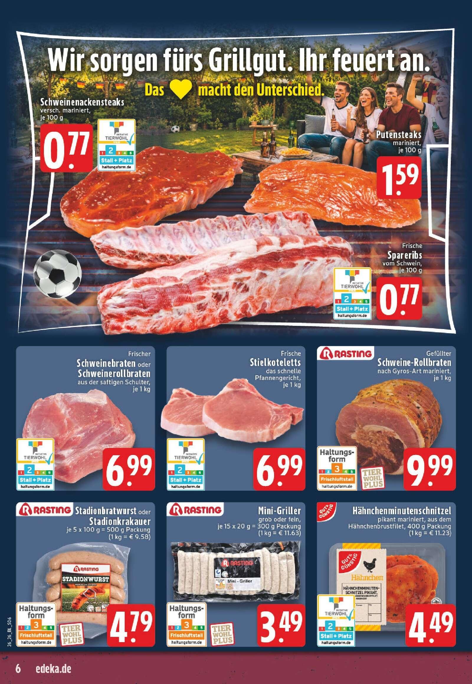 Edeka Prospekt ab Montag - Nordrhein - Westfalen Seite 6