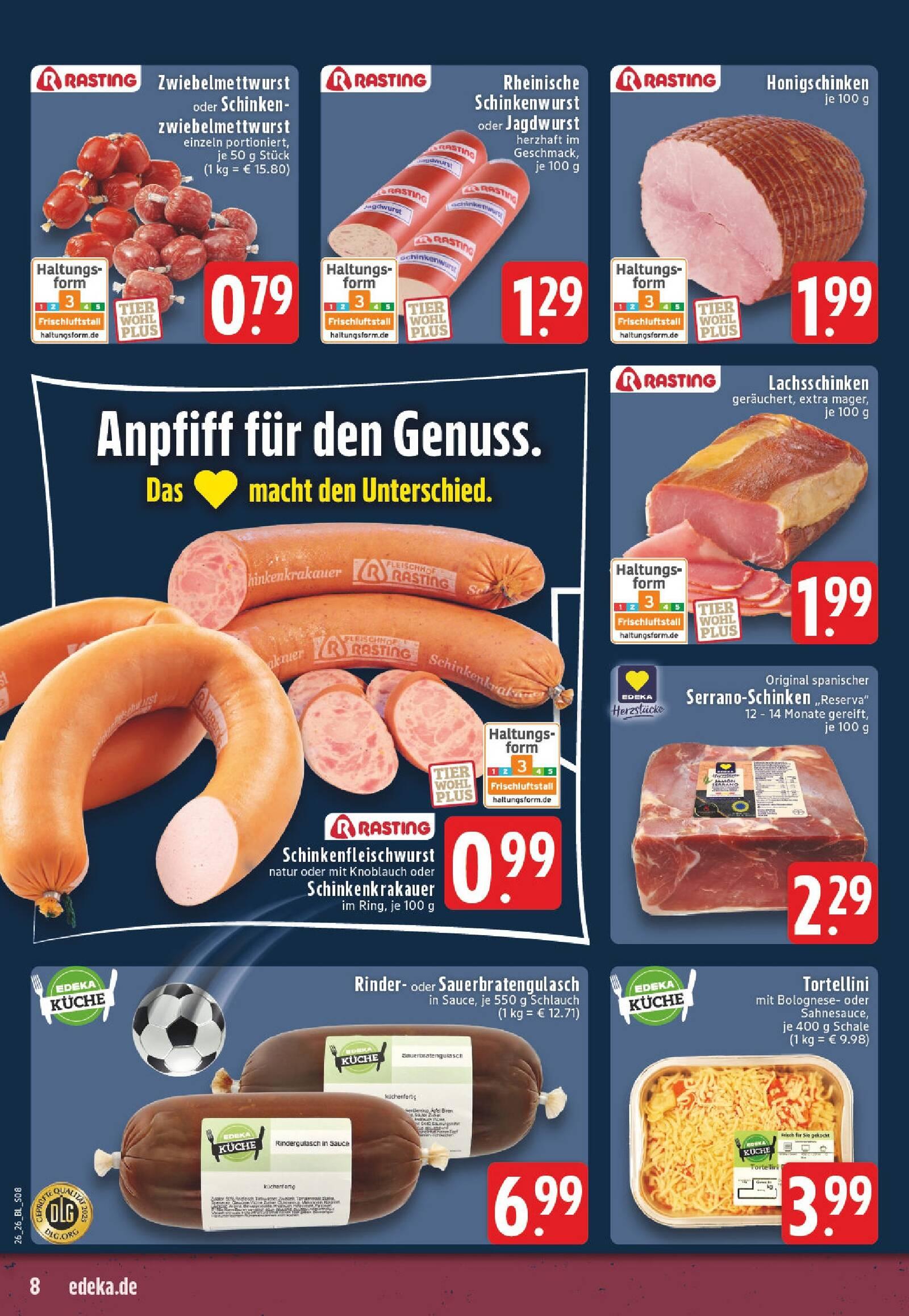 Edeka Prospekt ab Montag - Nordrhein - Westfalen Seite 8