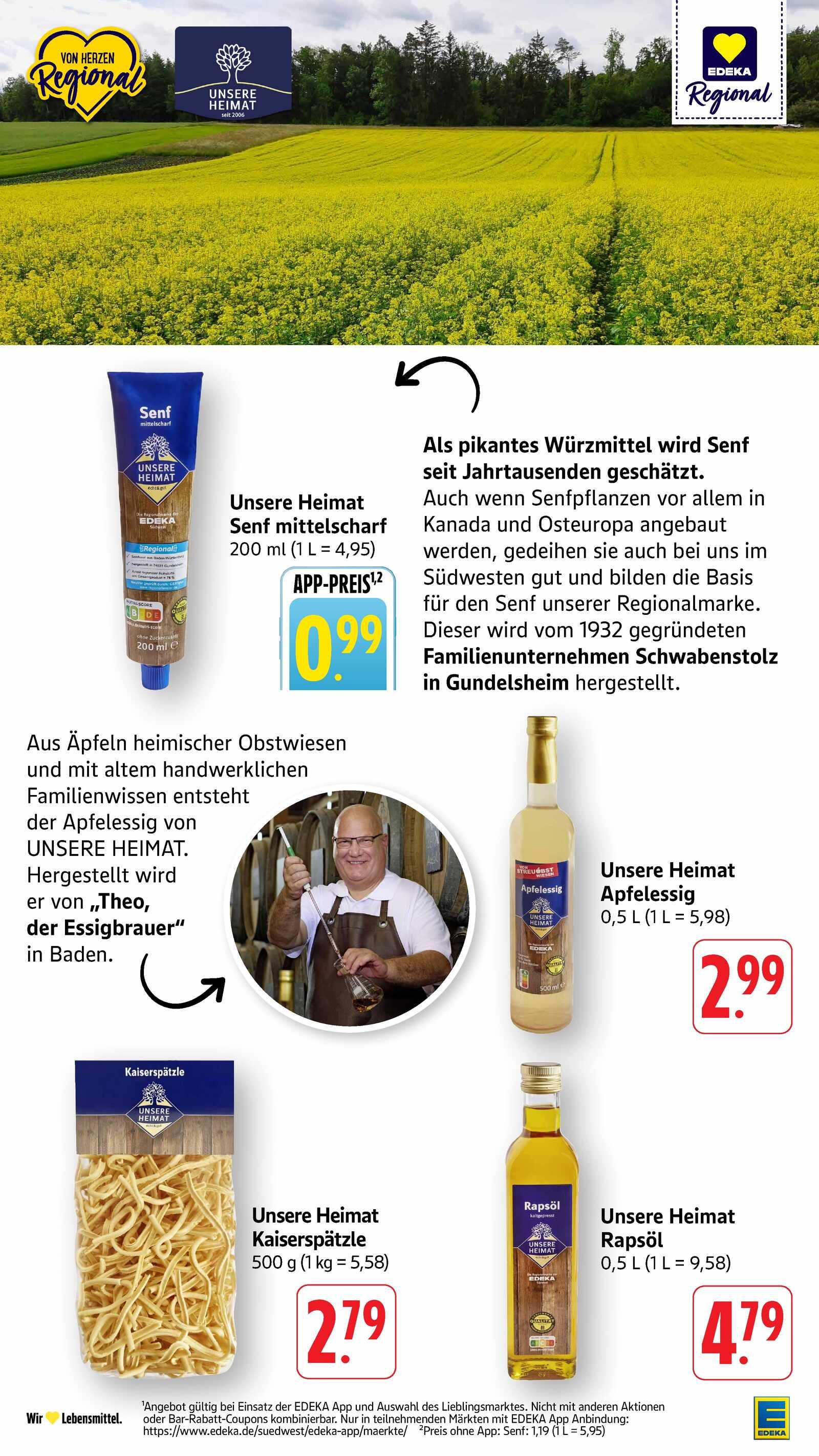 Edeka Prospekt ab Montag - Rheinland - Pfalz Seite 21