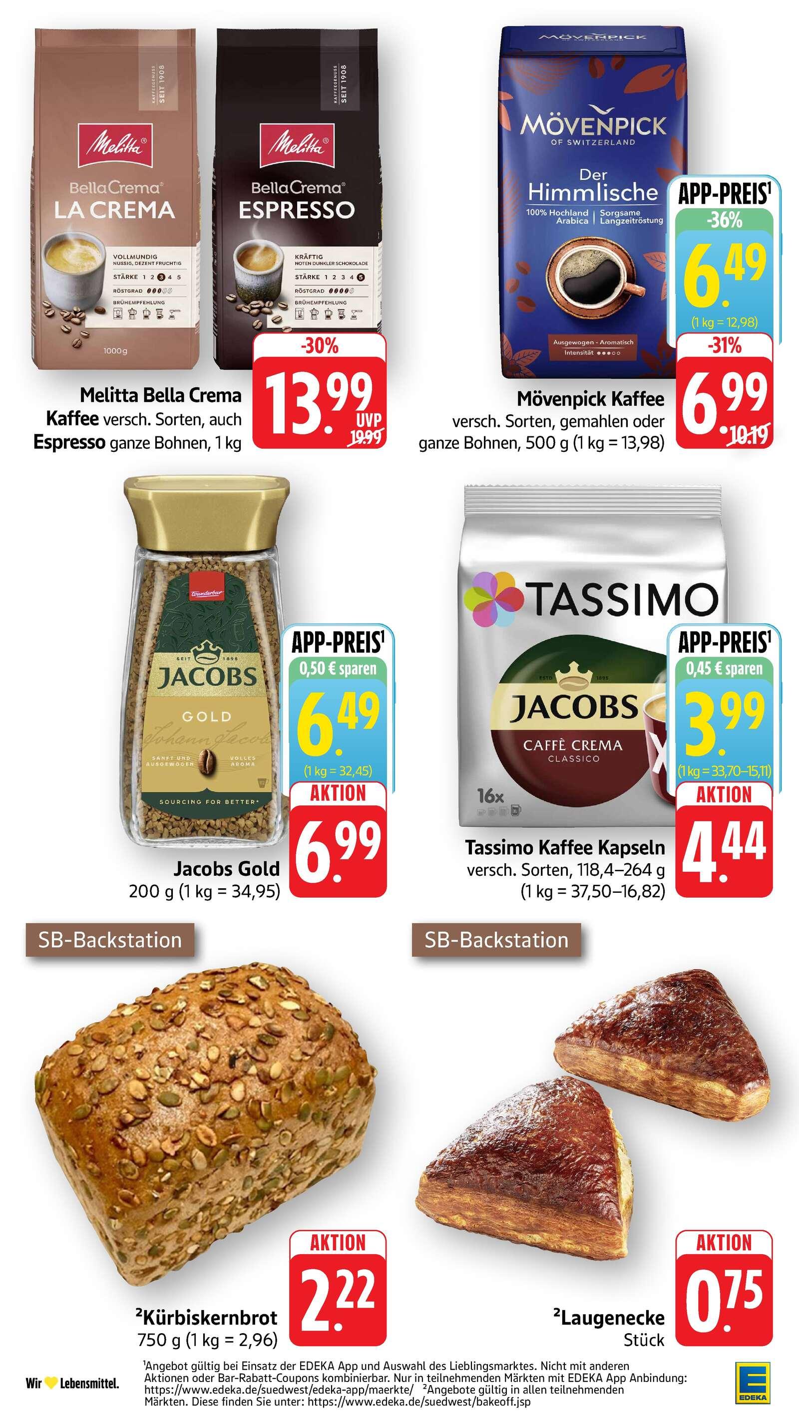 Edeka Prospekt ab Montag - Rheinland - Pfalz Seite 22