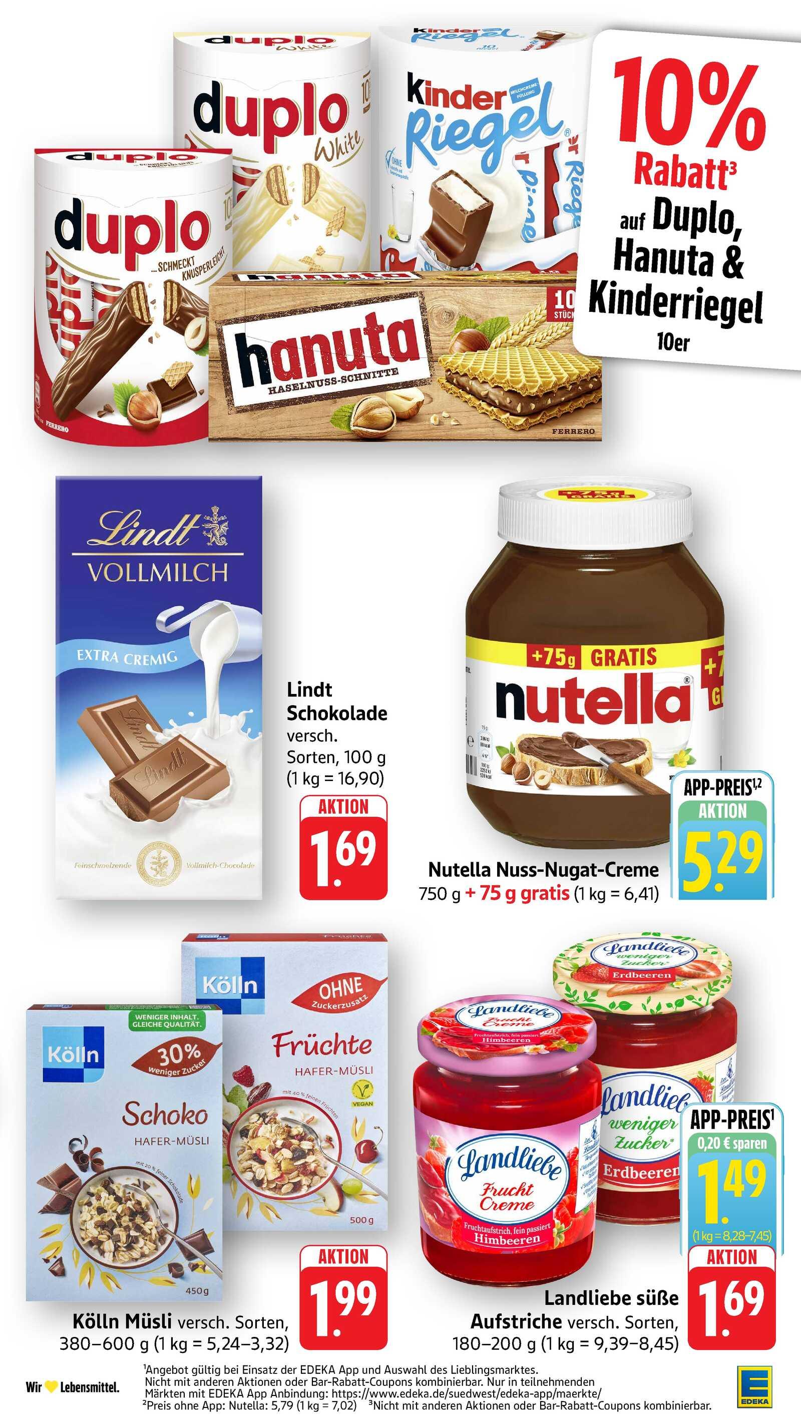 Edeka Prospekt ab Montag - Rheinland - Pfalz Seite 23