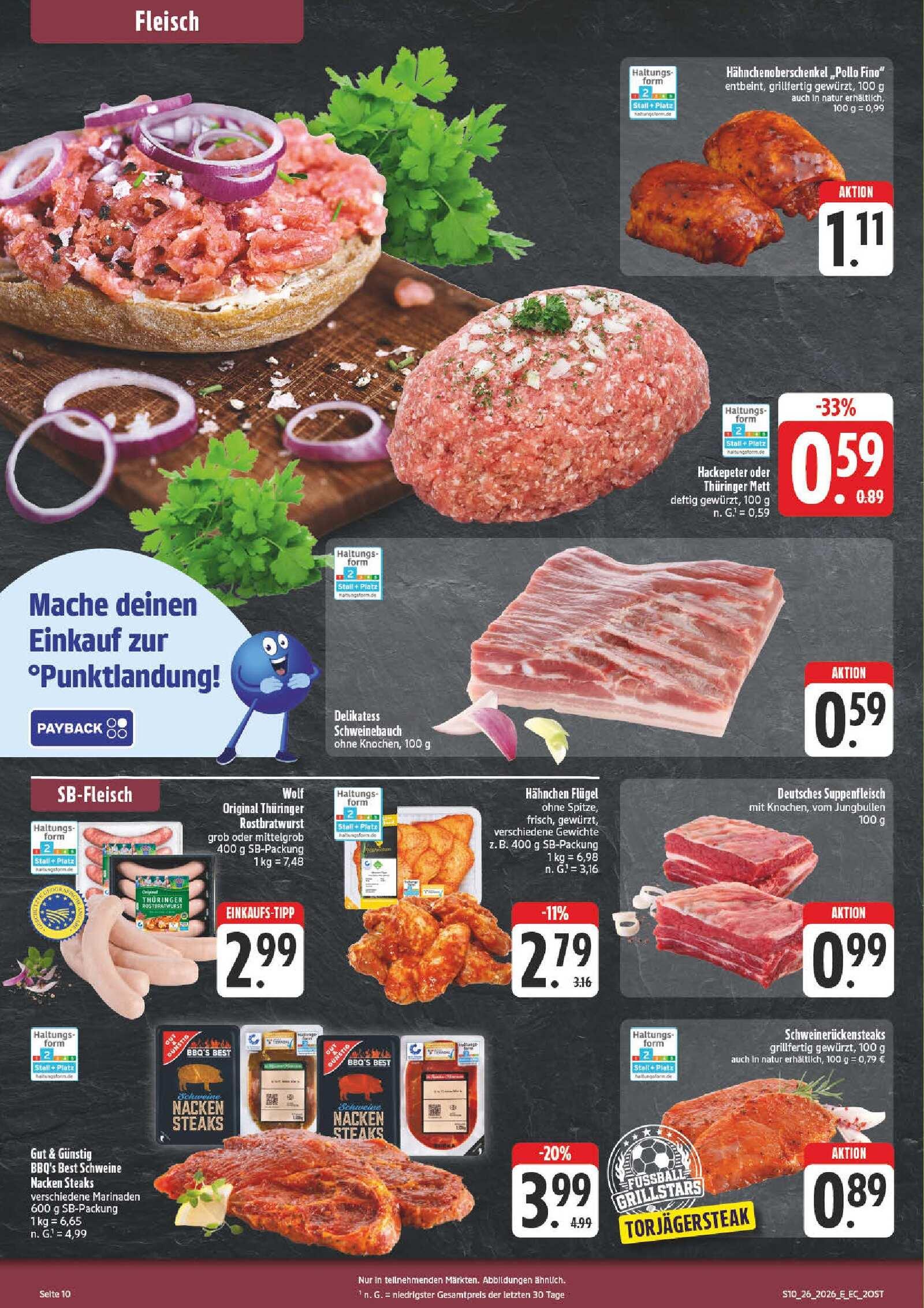 Edeka Prospekt ab Montag - Sachsen Seite 12