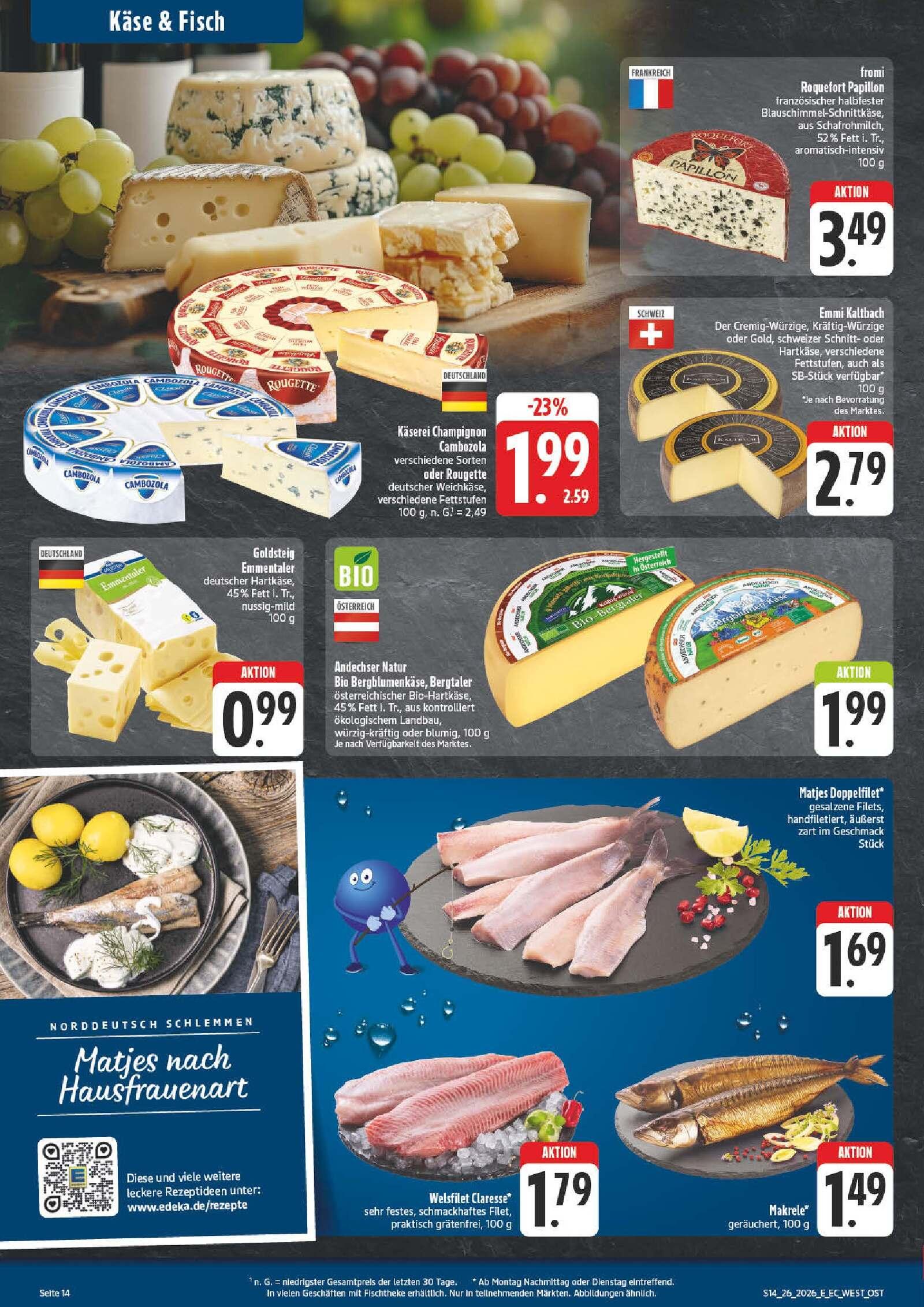 Edeka Prospekt ab Montag - Sachsen Seite 16