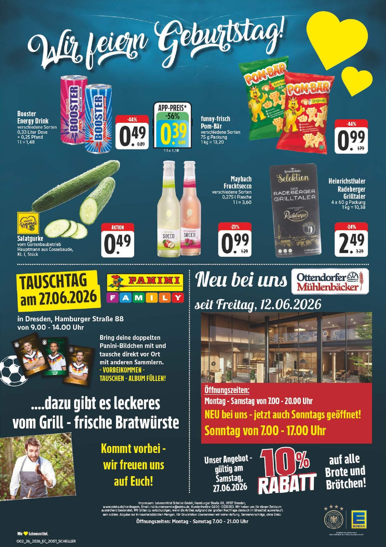 Edeka Prospekt ab Montag - Sachsen Seite 3