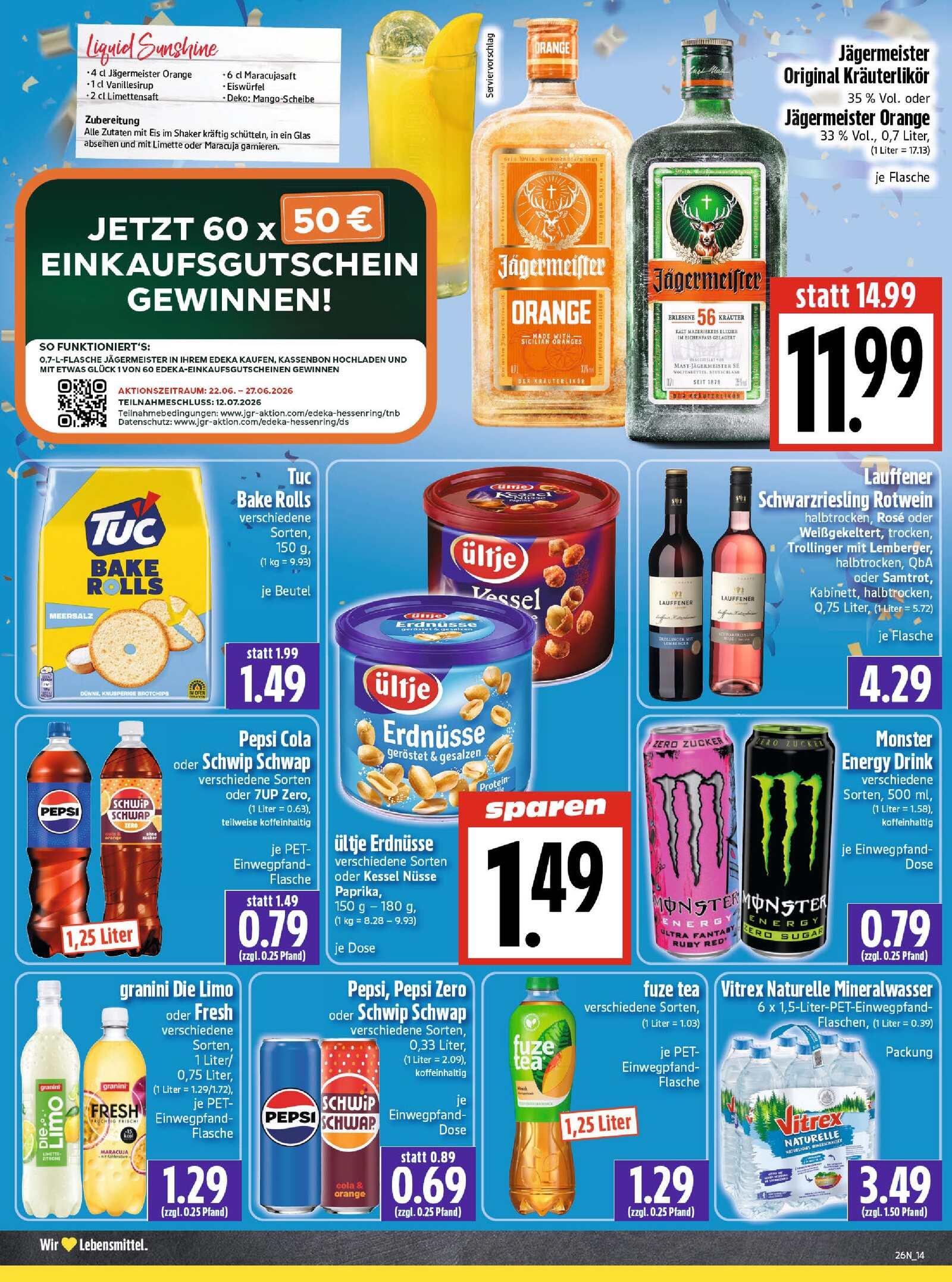 Edeka Prospekt ab Montag - Thüringen Seite 14